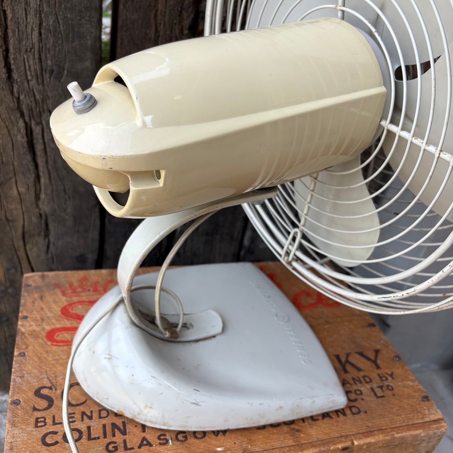 【1960s USA vintage】GENERAL ELECTRIC F12PG12 Fan