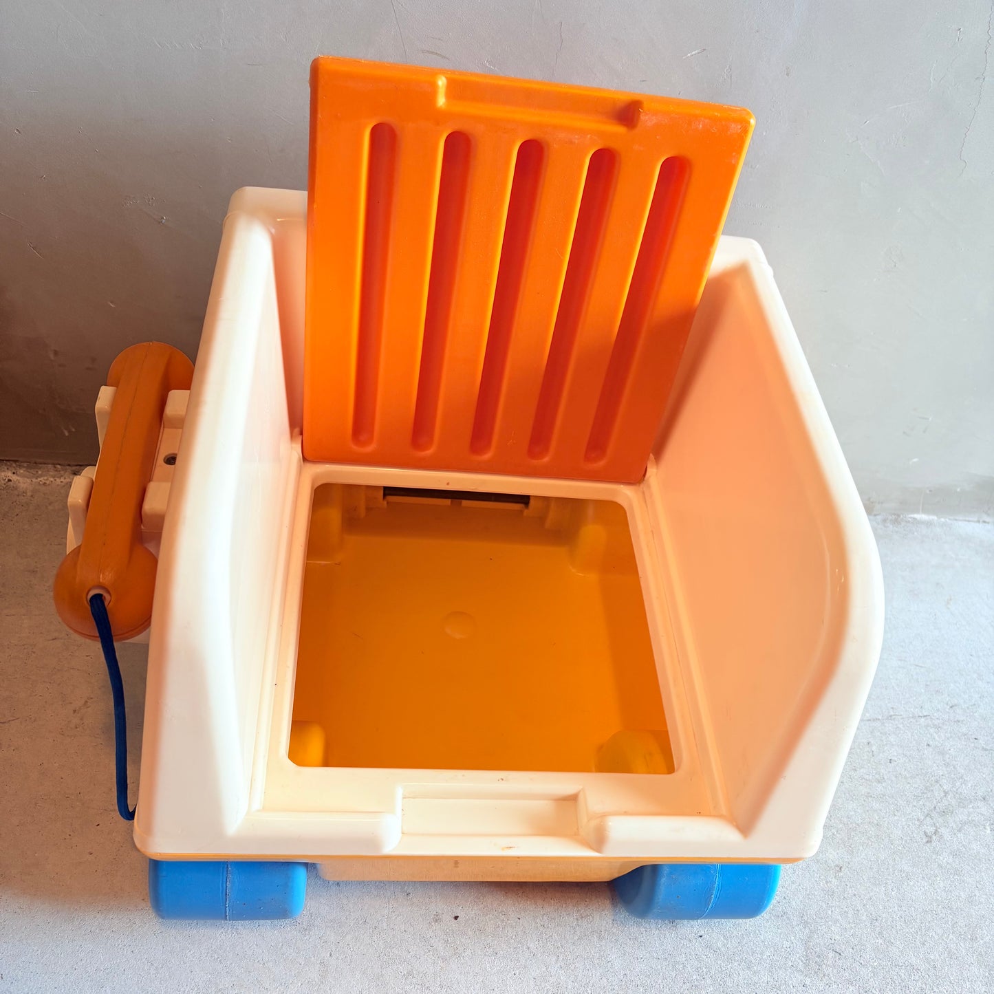 【1976 USA vintage】Playskool Pull Toy Wagon