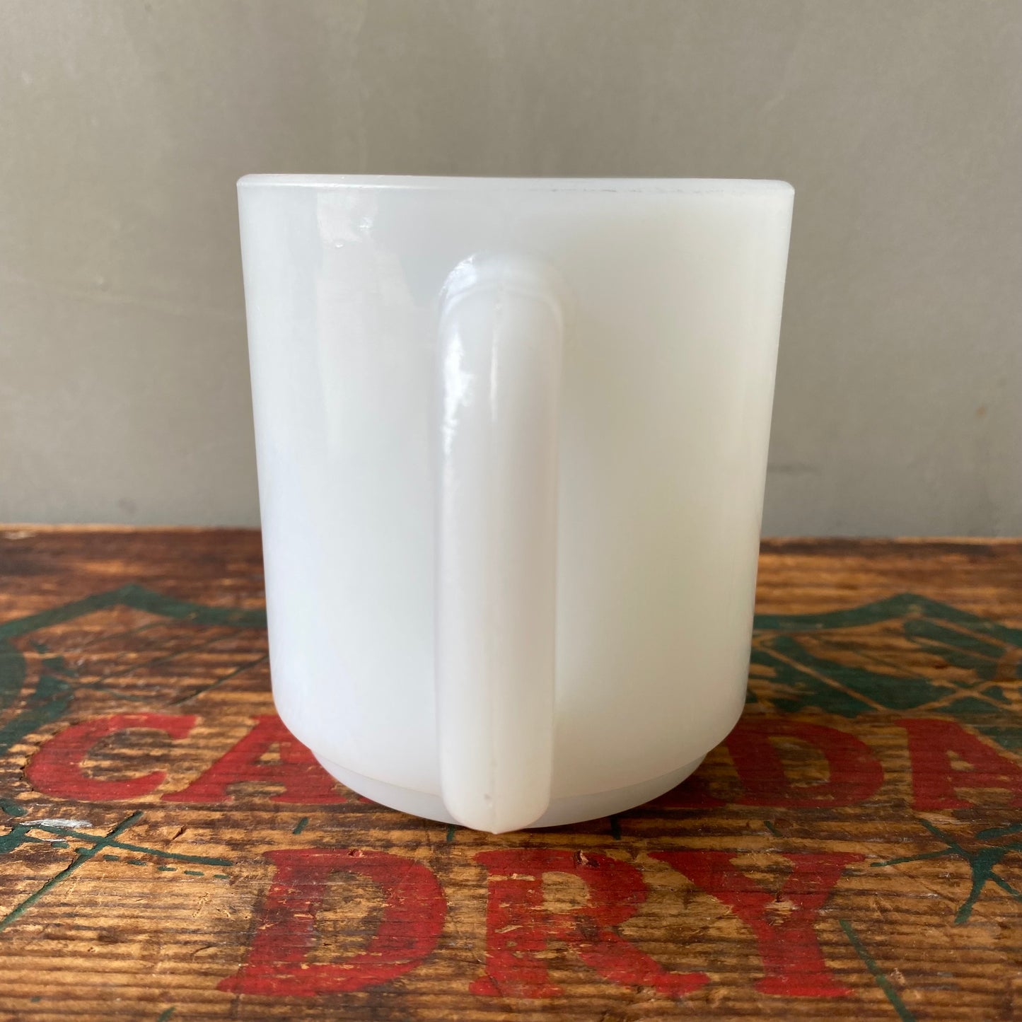 【USA vintage】GLASBAKE mug White