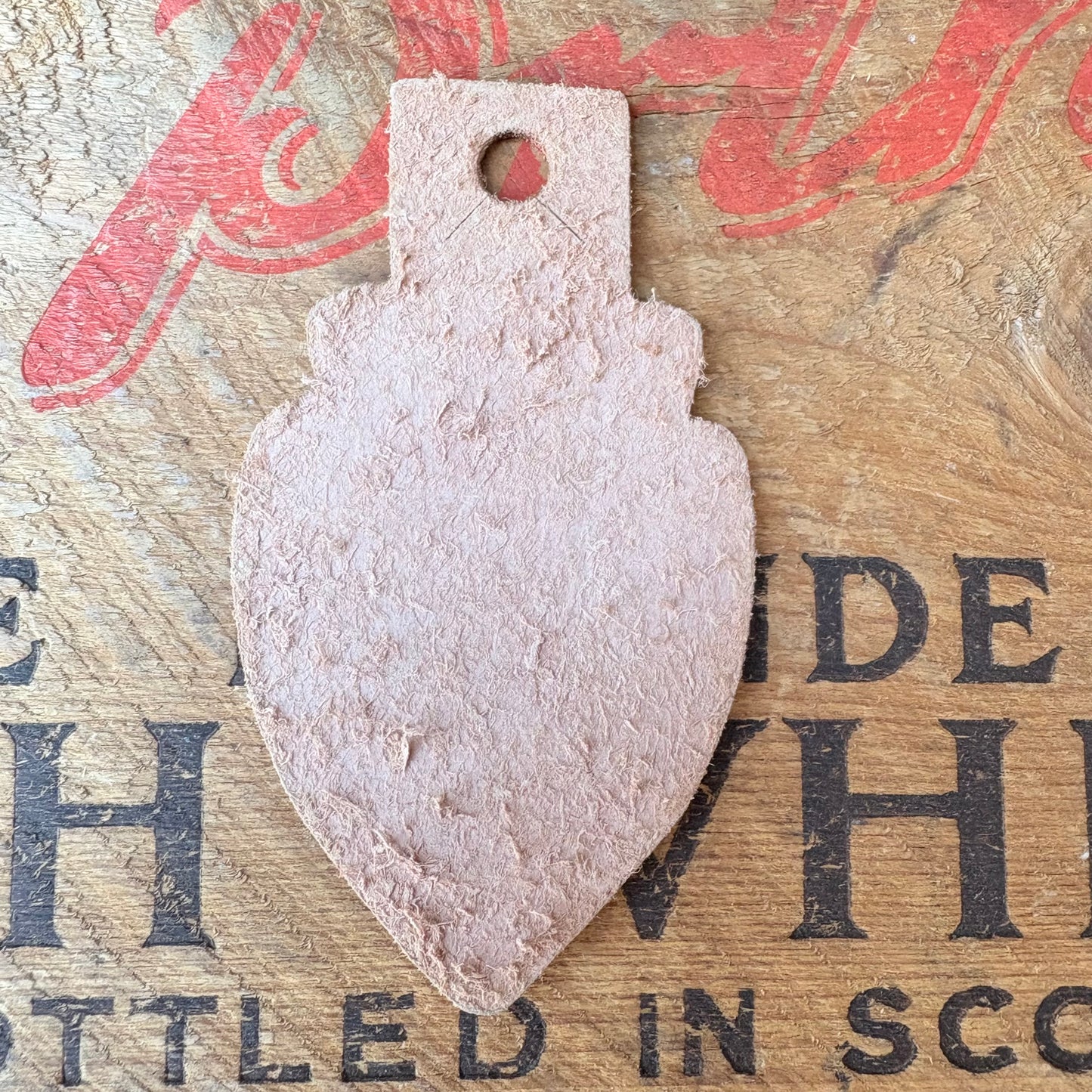 【1980s USA vintage】BOY SCOUT FALL CAMPOREE 1983 STAFF Leather Dangle