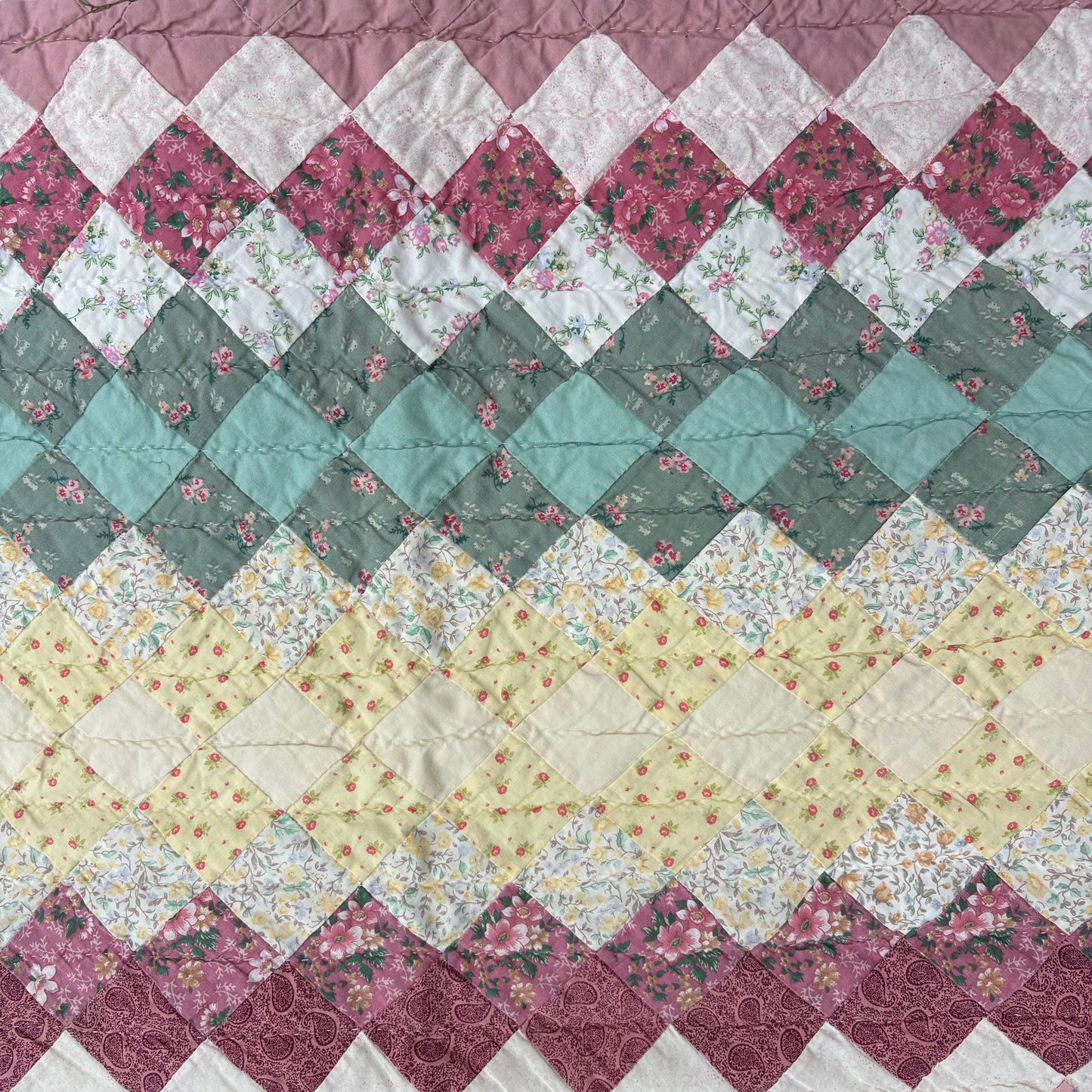【USA antique】Patchwork Quilt