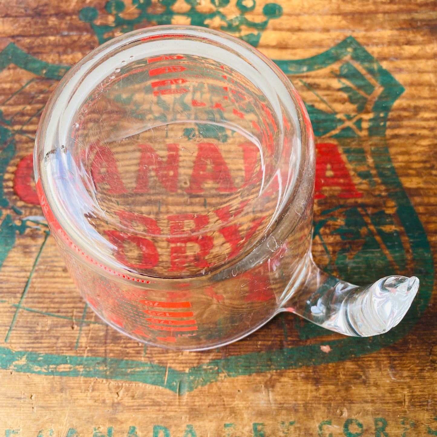 【1985-1990 USA vintage】 OLD PYREX measuring cup