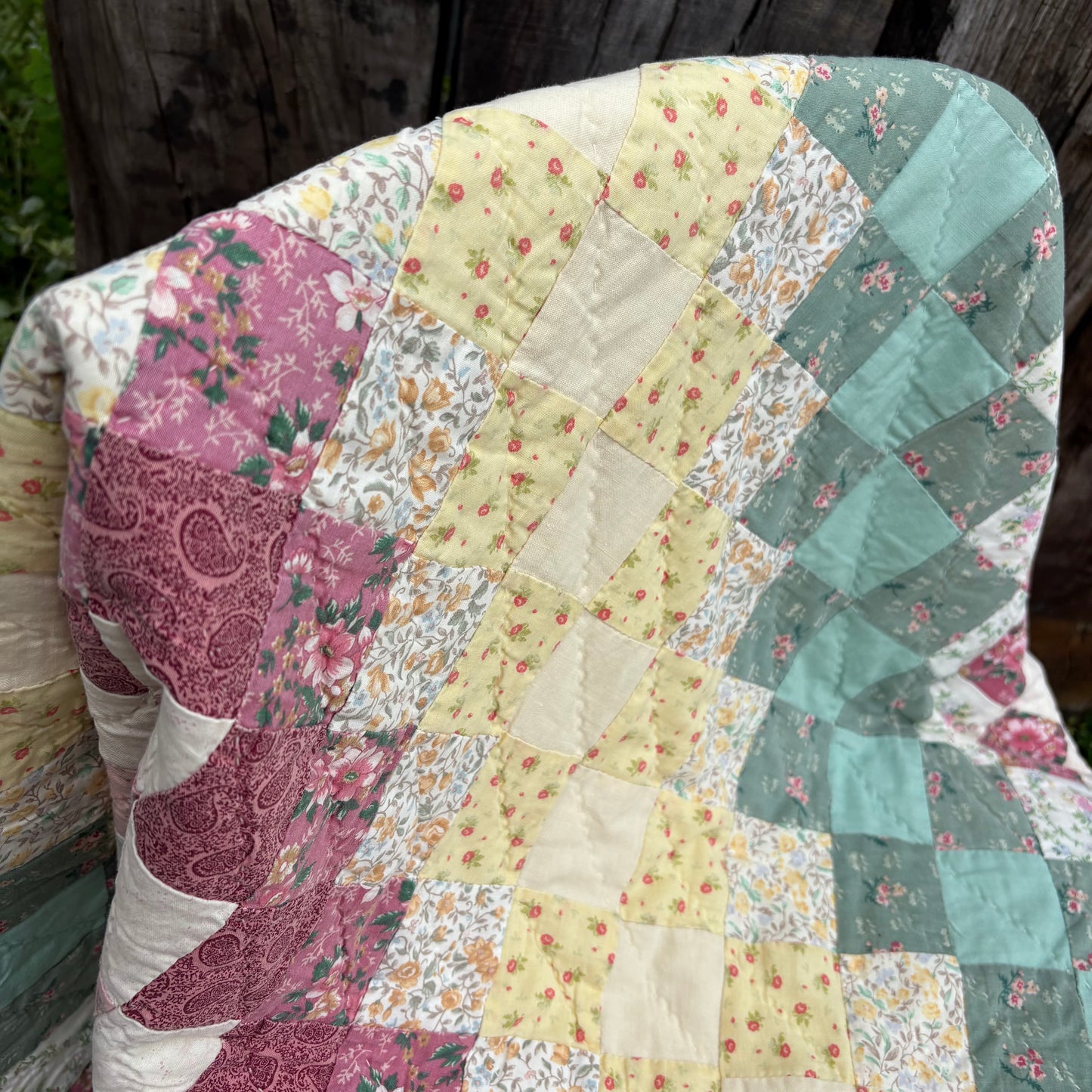 【USA antique】Patchwork Quilt
