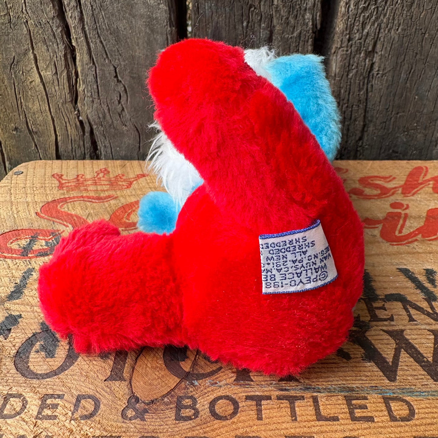 【1980s vintage】Smurf plush doll