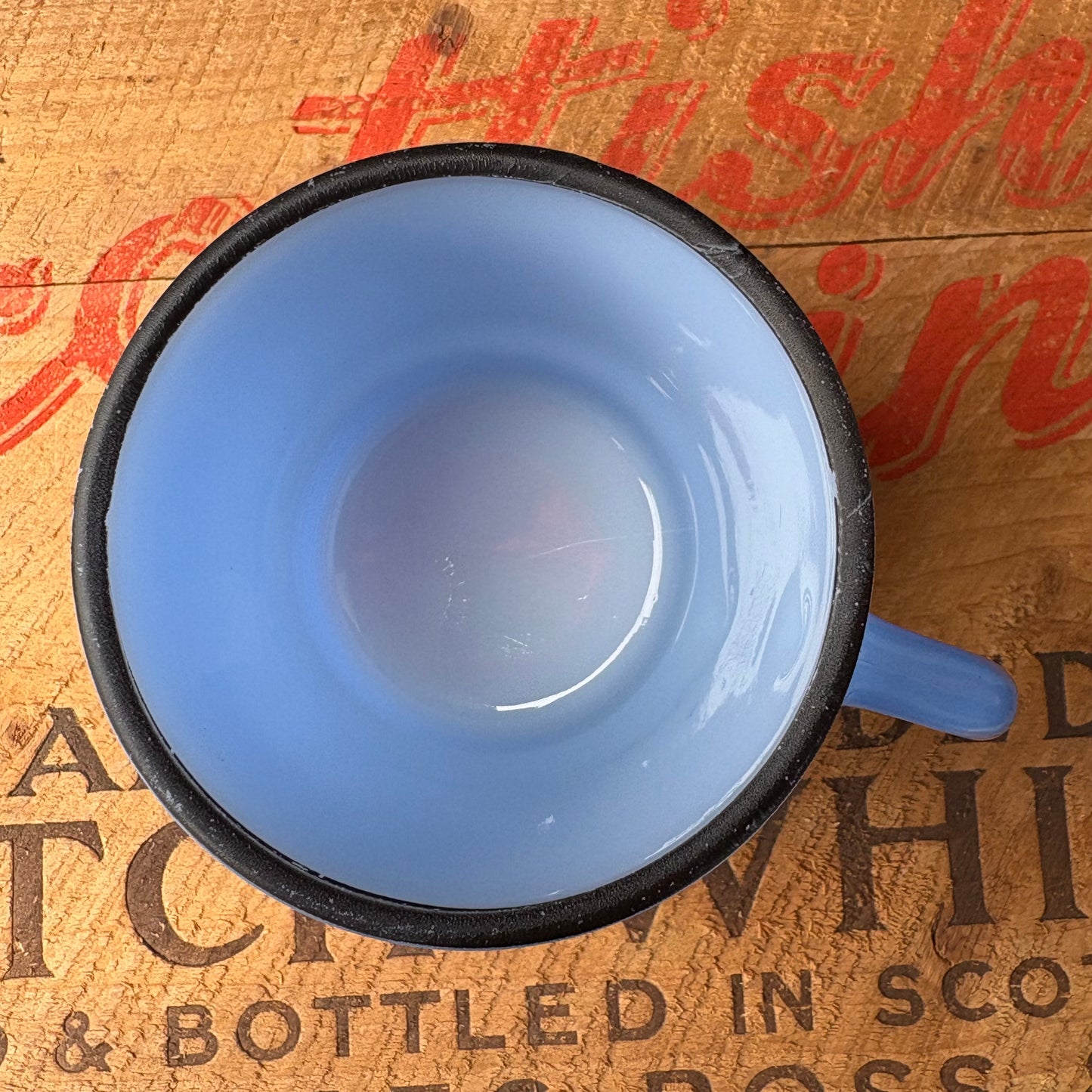 【1960s USA vintage】Fire-King Blue