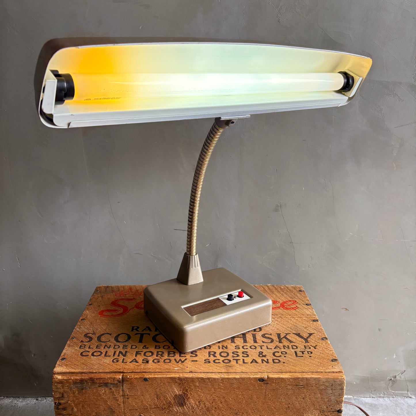 【1950s USA vintage】Portable Desk Lamp