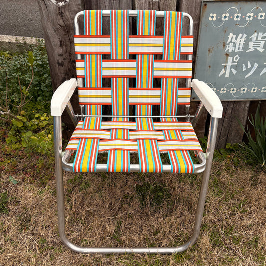 【1960s-1970s USA vintage】Folding Lawn Chair