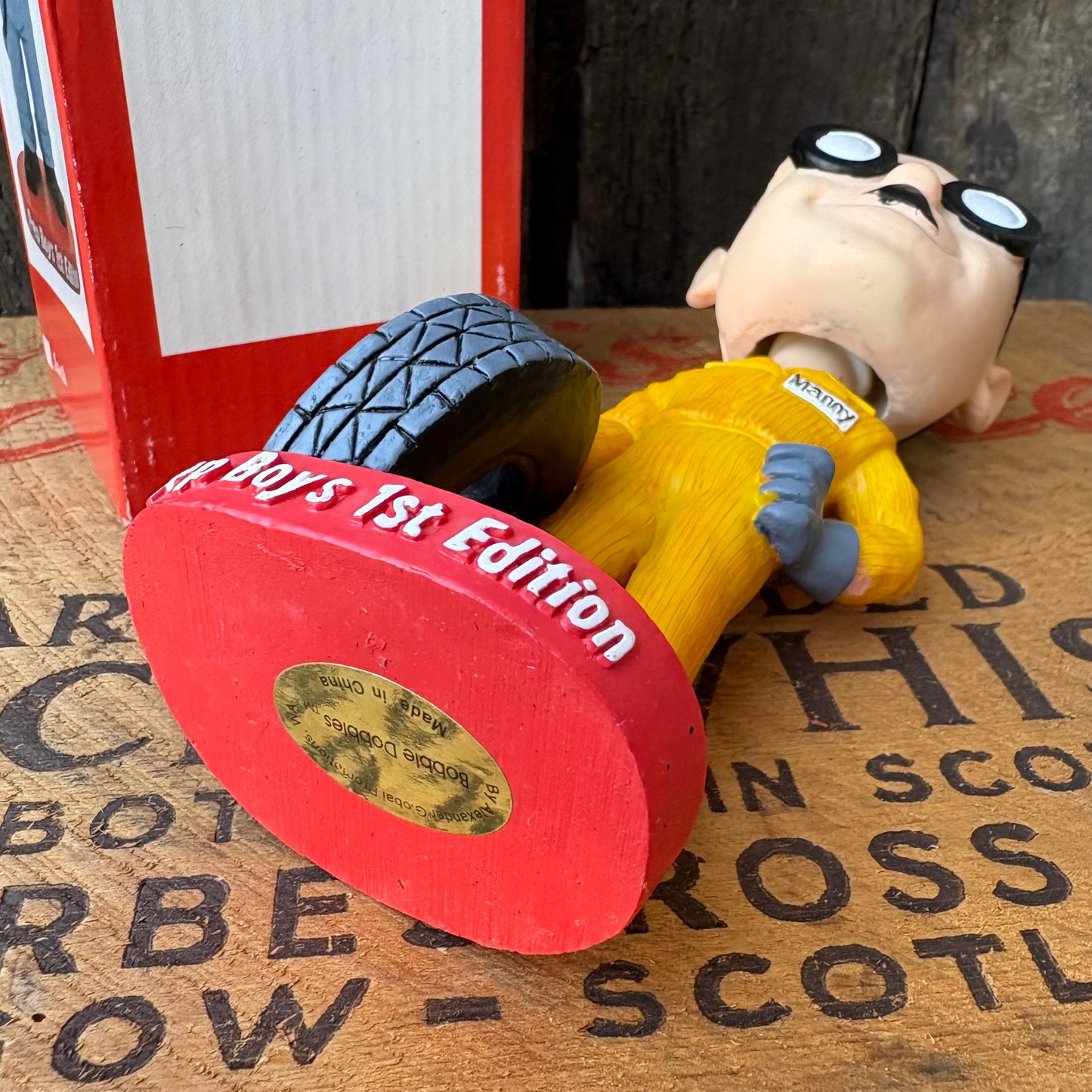 Pep Boys 1st Edition Bobblehead Figures Manny