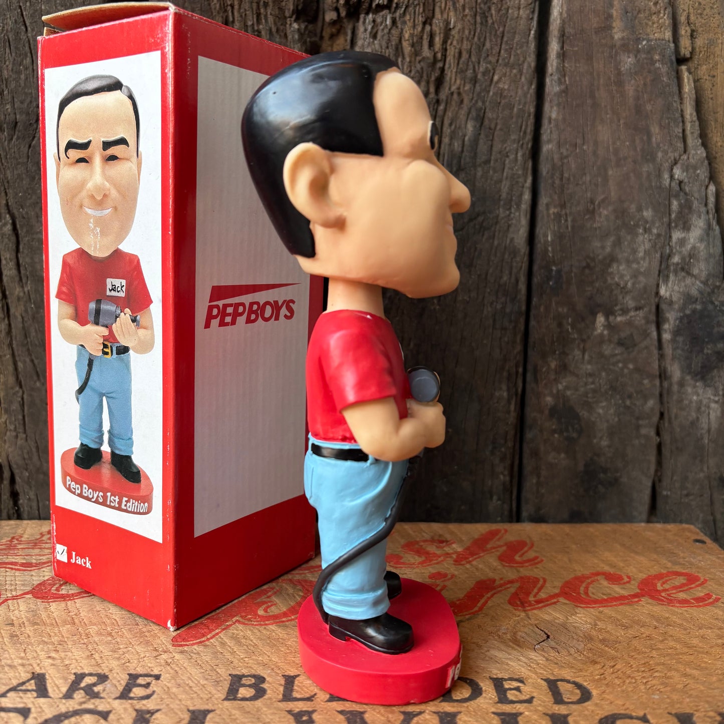 Pep Boys 1st Edition Bobblehead Figures Jack