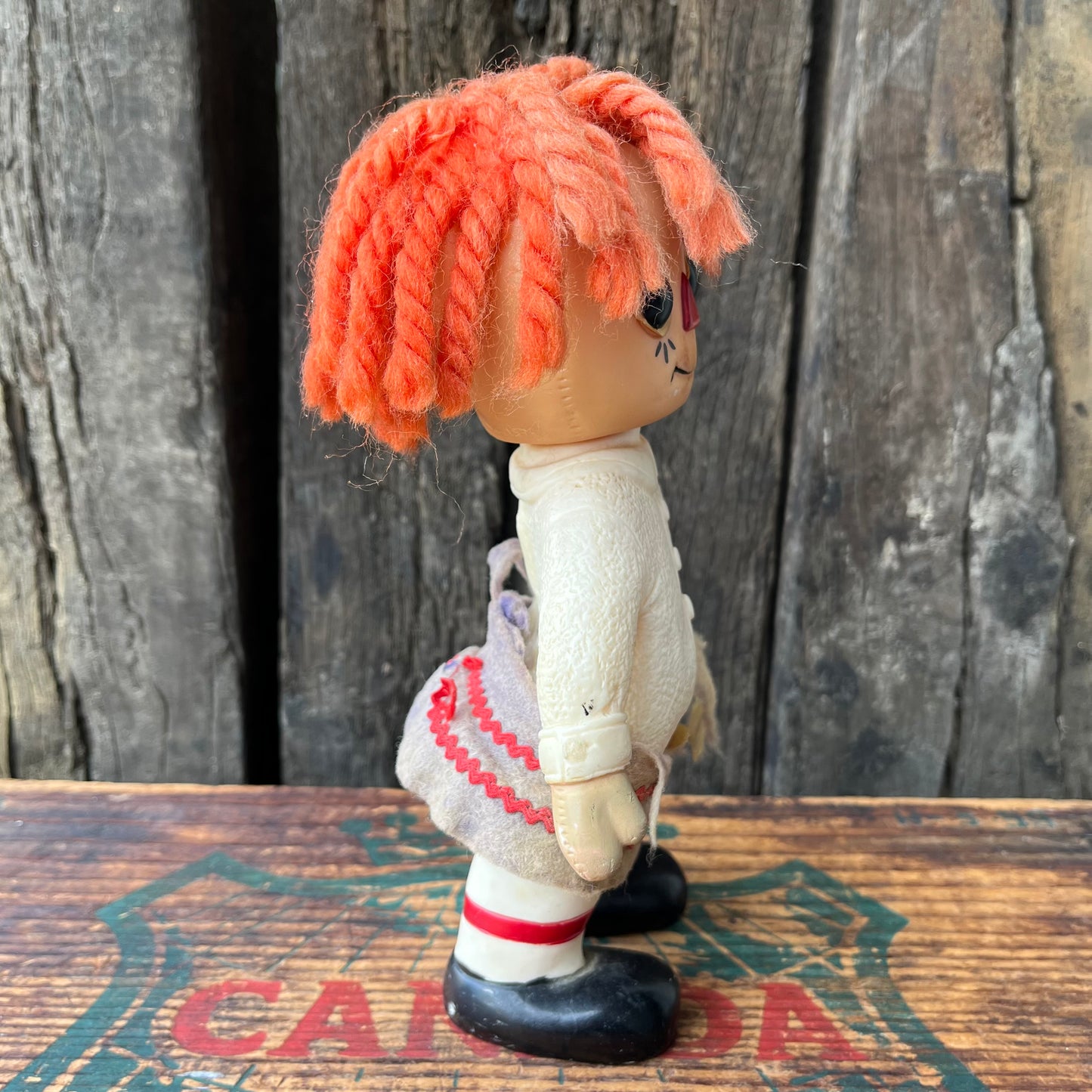 【USA ‘74 vintage】Raggedy Ann Coin Bank Ann