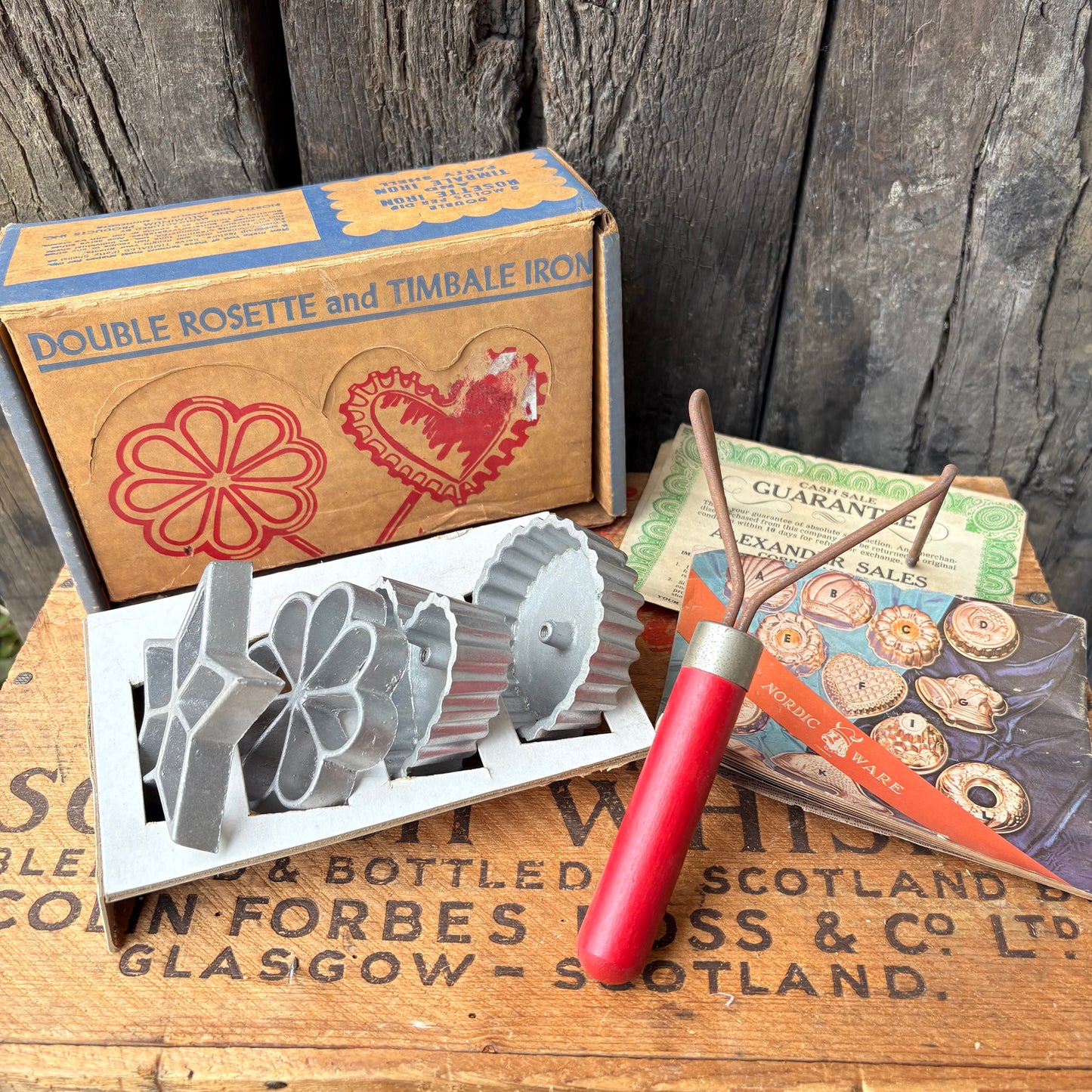 【USA vintage】NORDIC WARE ROSETTE IRON