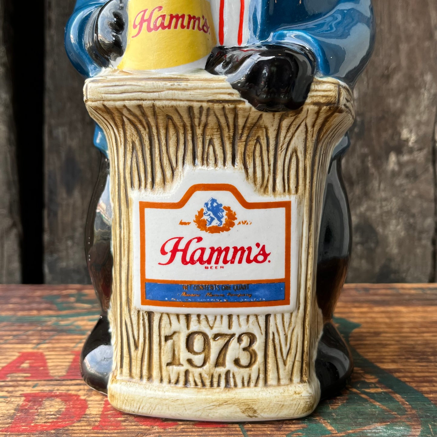 【USA vintage】’73 Hamm’s Beer Decanter