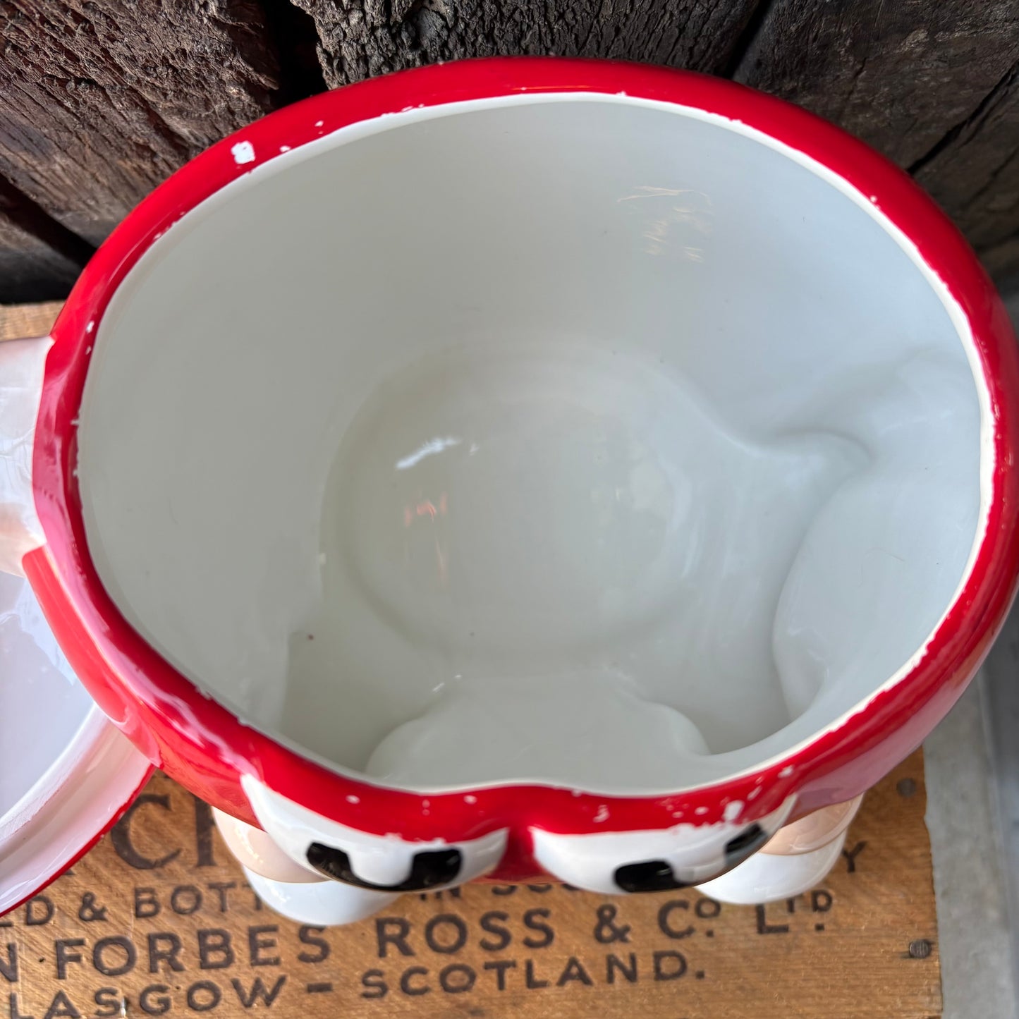 【1990s-2000s】M&M’s Red Ceramic Cookie Jar