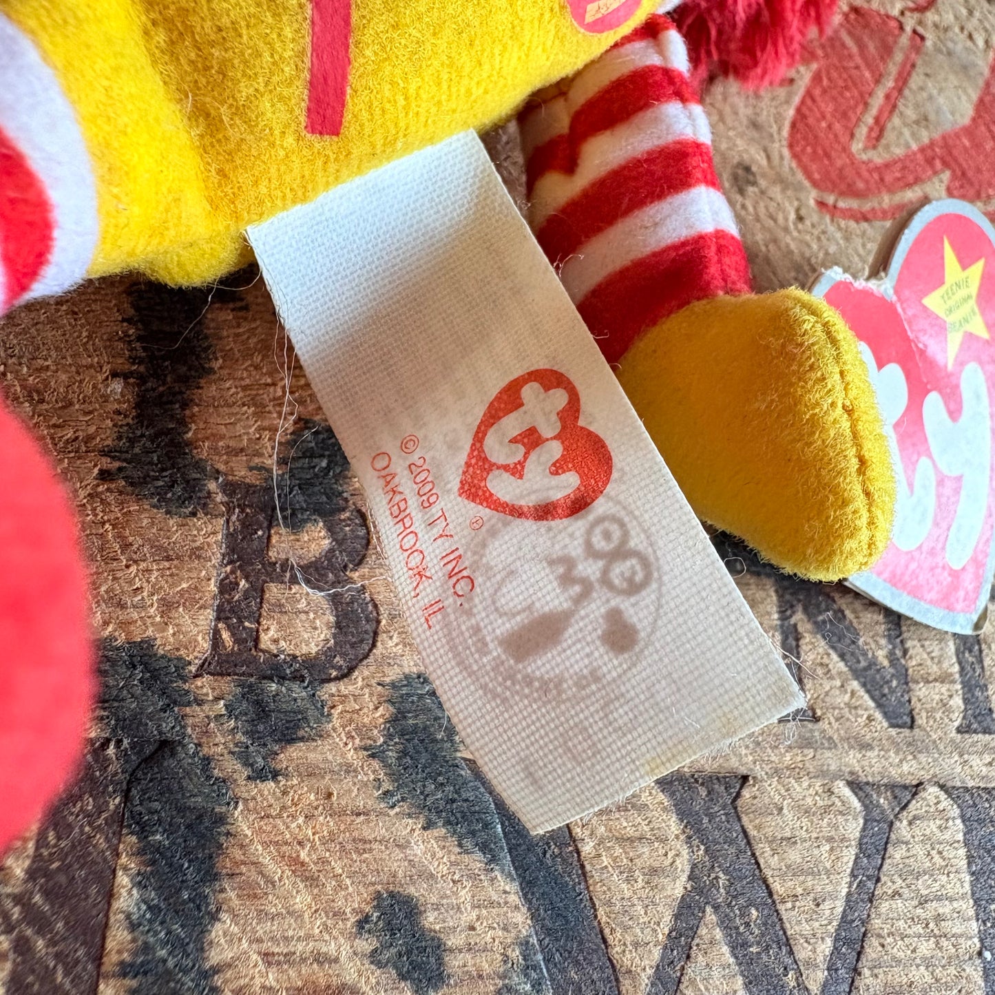 【2009】 McDonald’s TY Plush