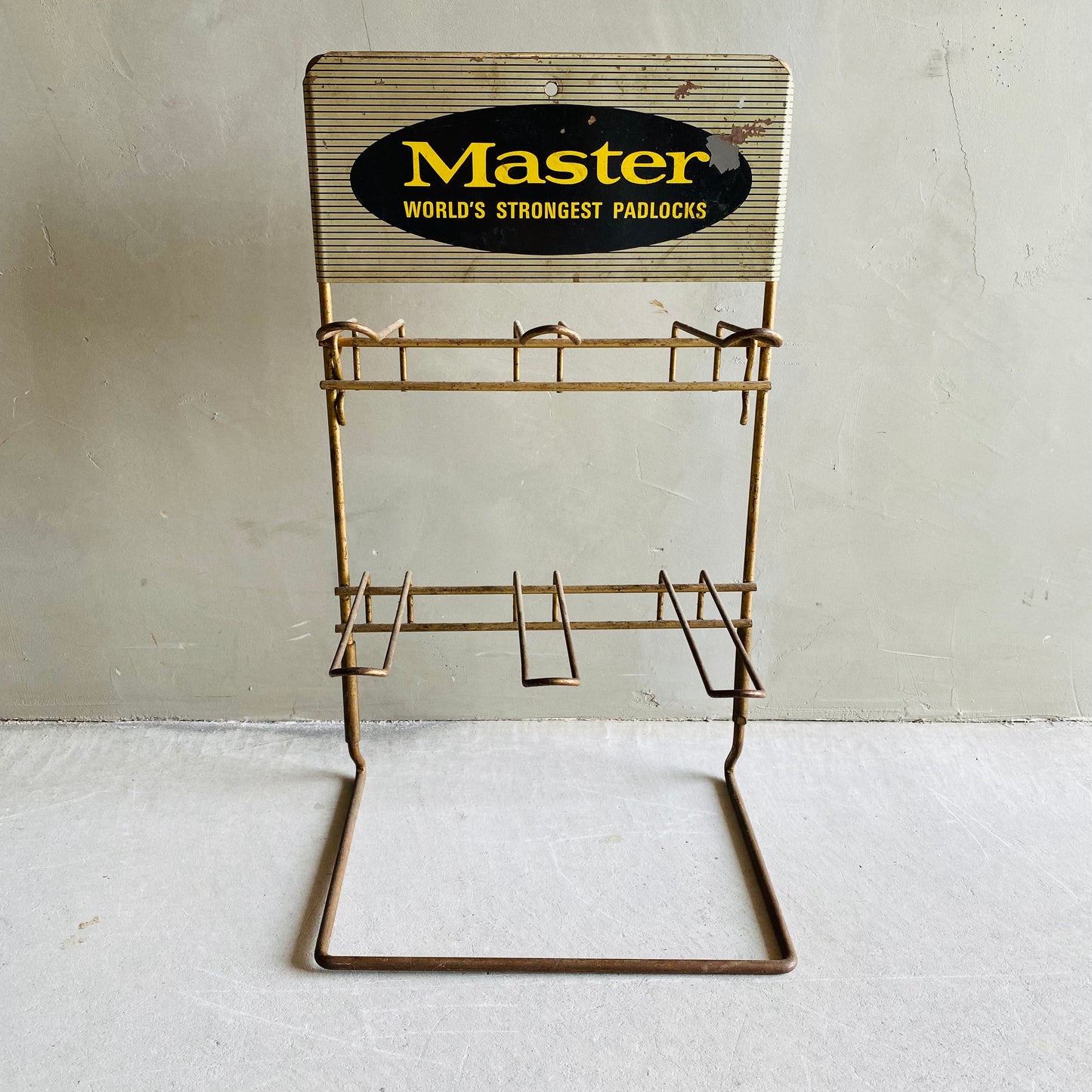 【 USA vintage】Master Lock ディスプレイホルダー
