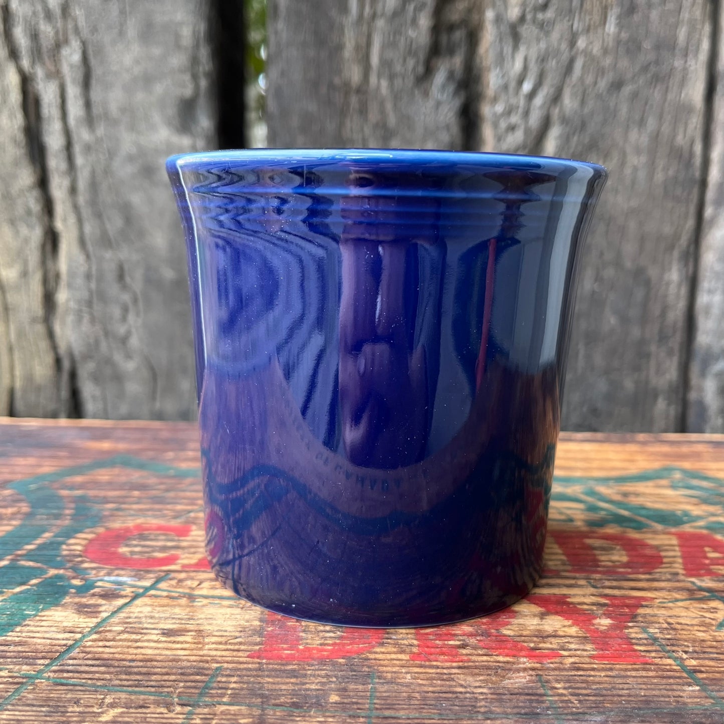 【USA vintage】Fiesta Mug Cup navy