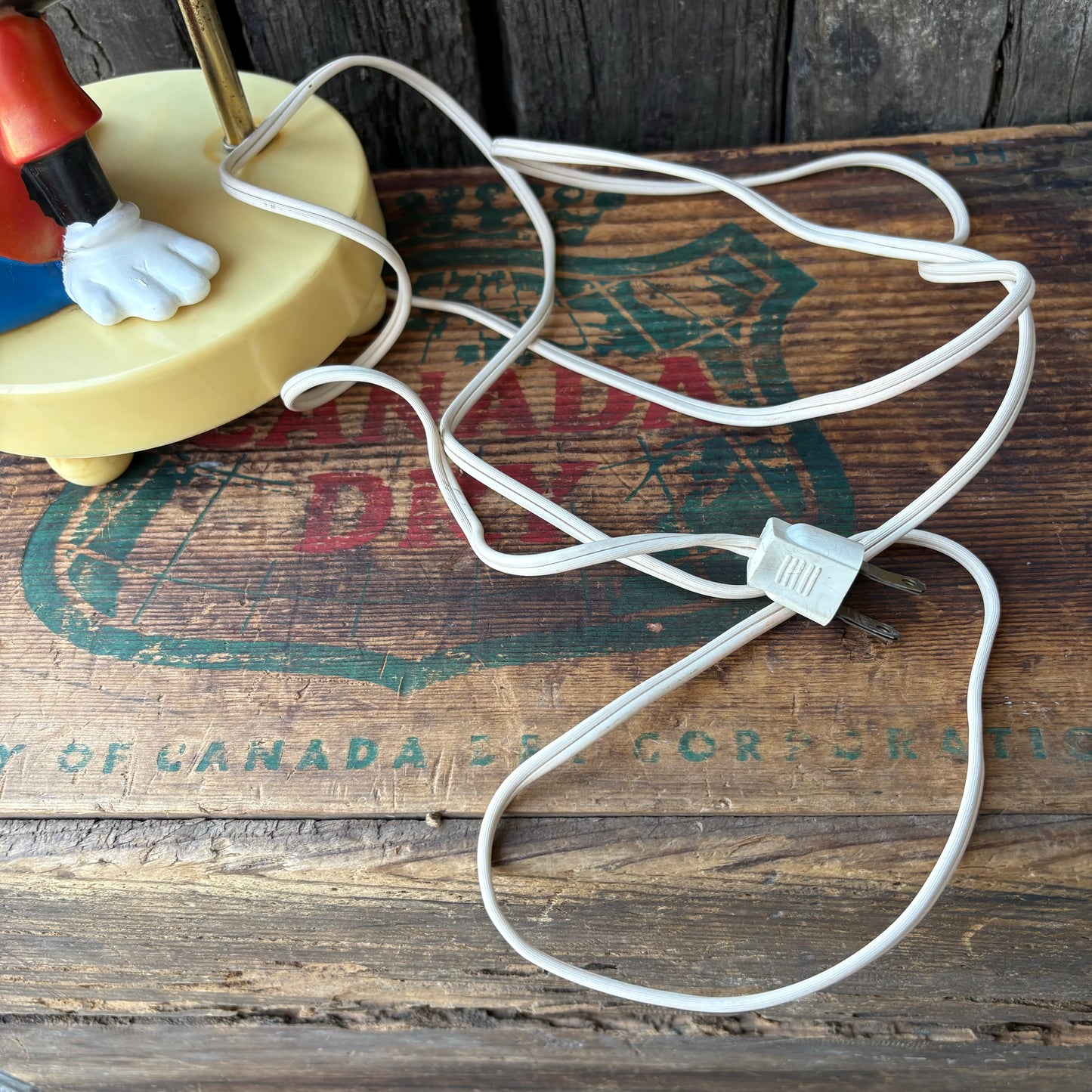 【1970s vintage】Disney desk lamp