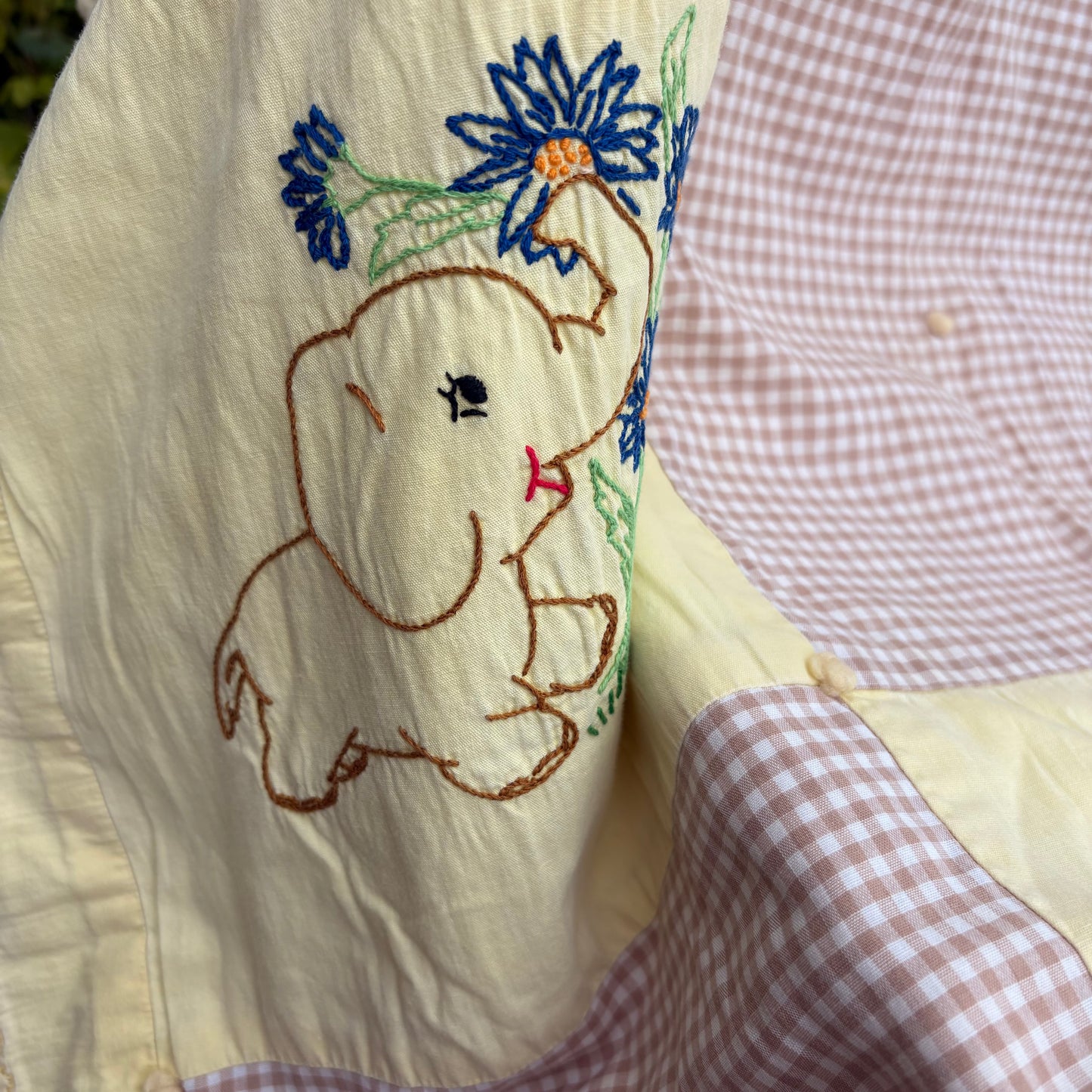 【1950s USA vintage】Baby Patchwork Quilt