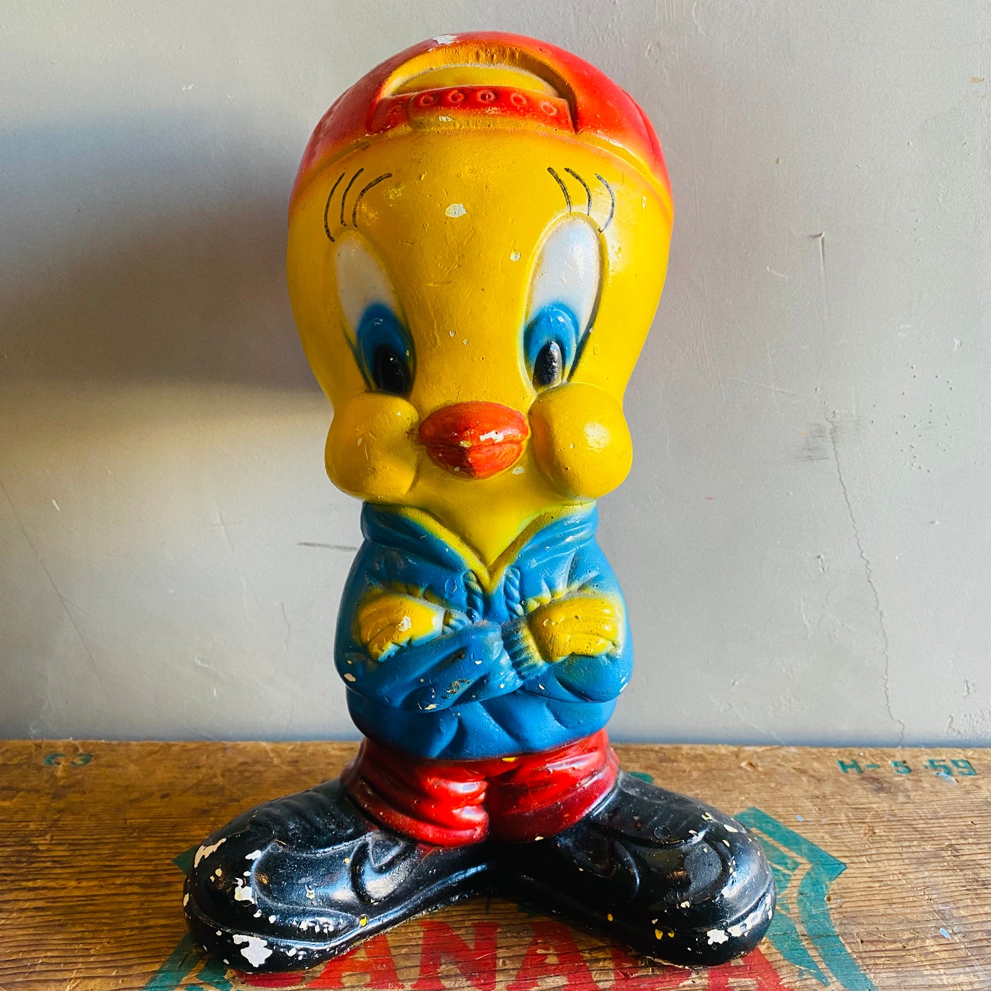 【USA vintage】LOONEY TUNES Tweety コインバンク