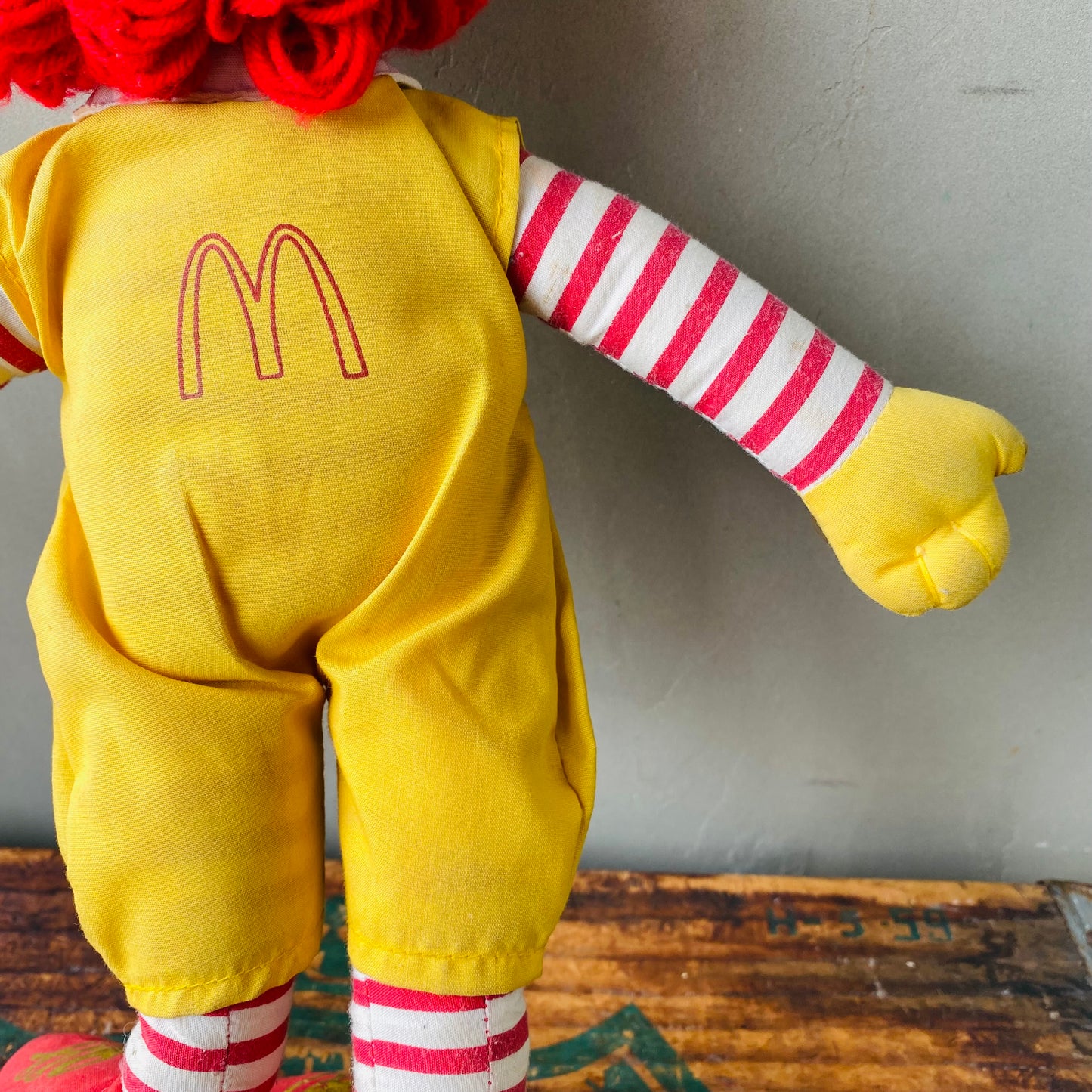 【1990s】McDonald plush toy