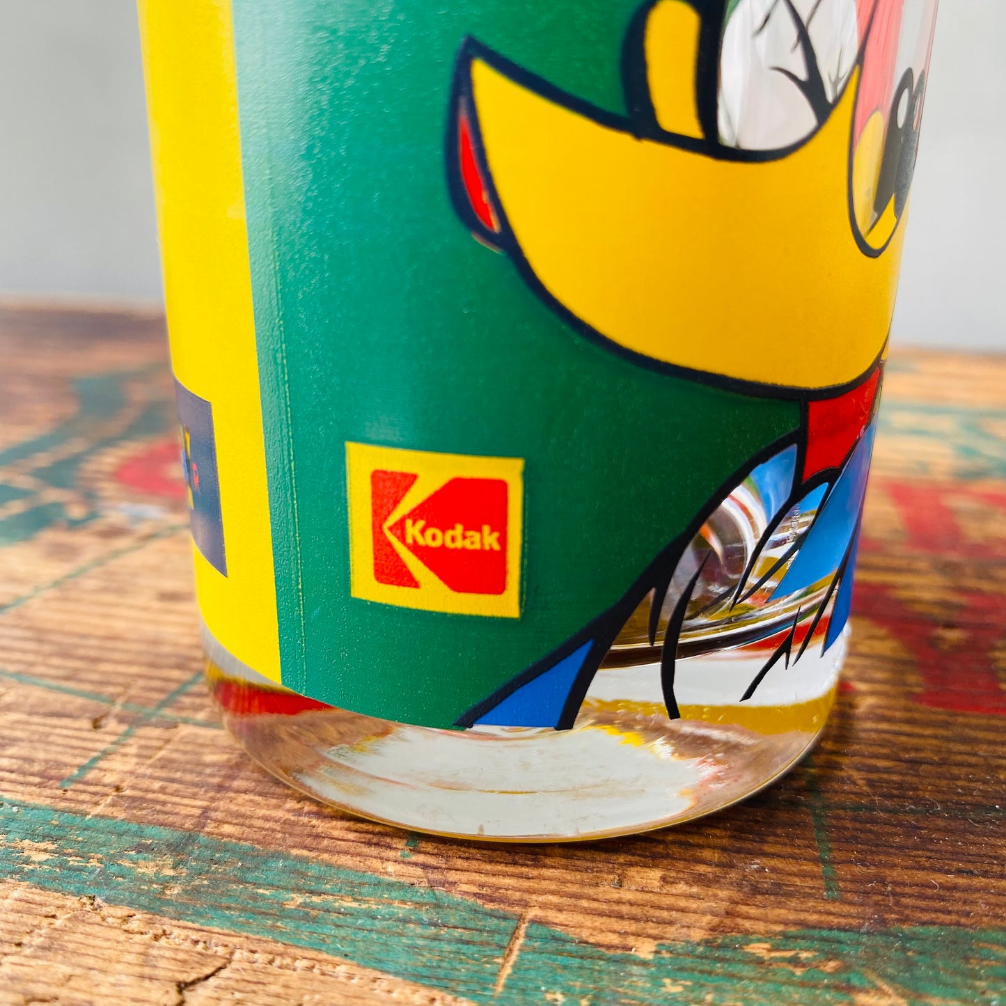 【vintage 】WOODY WOOD PECKER glass