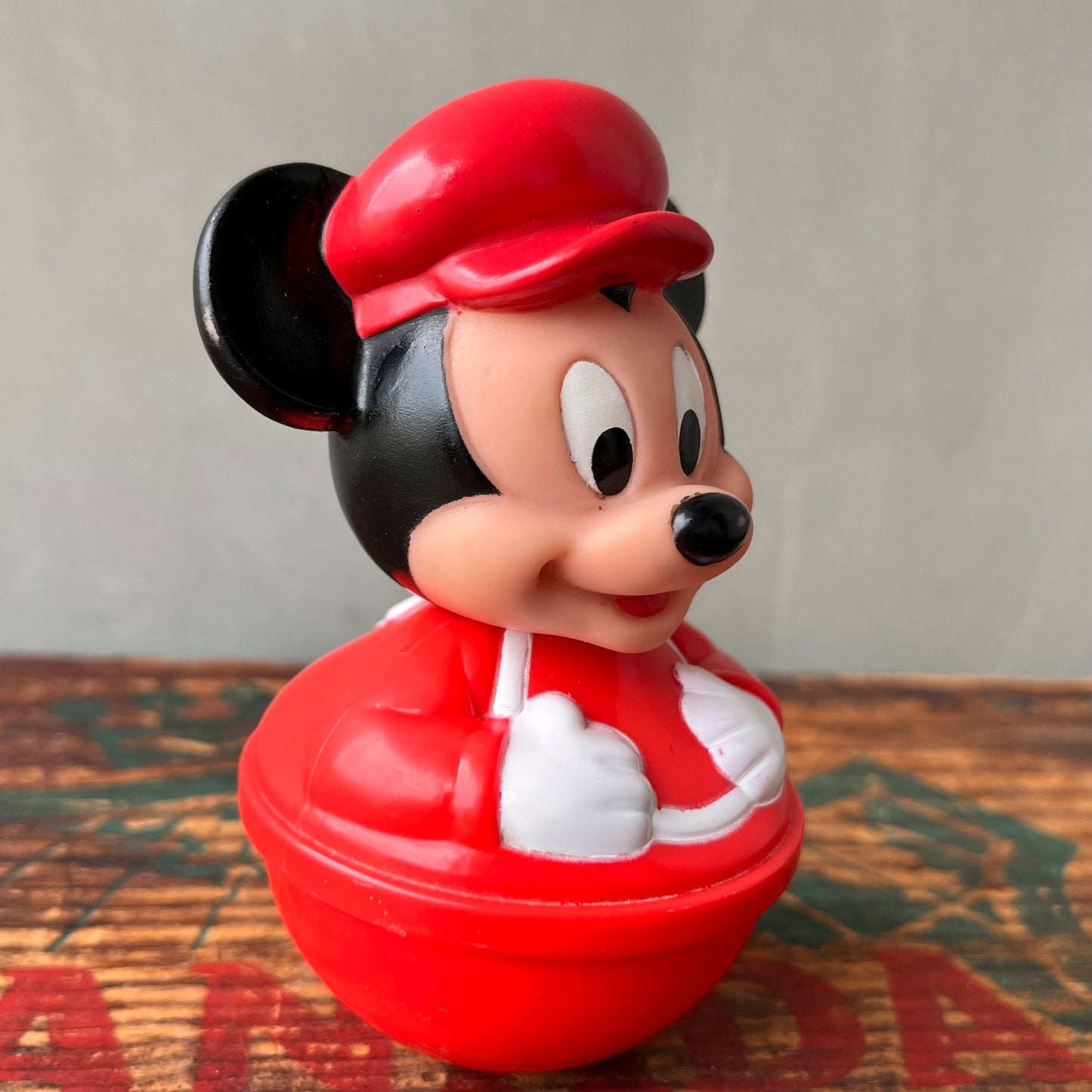 【80's USA vintage】Baby Mickey Mouse Roly Poly