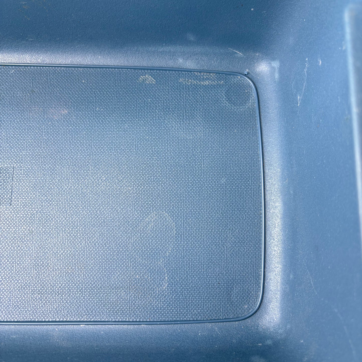 【1960s-1970s USA vintage】Samsonite Train Case Blue