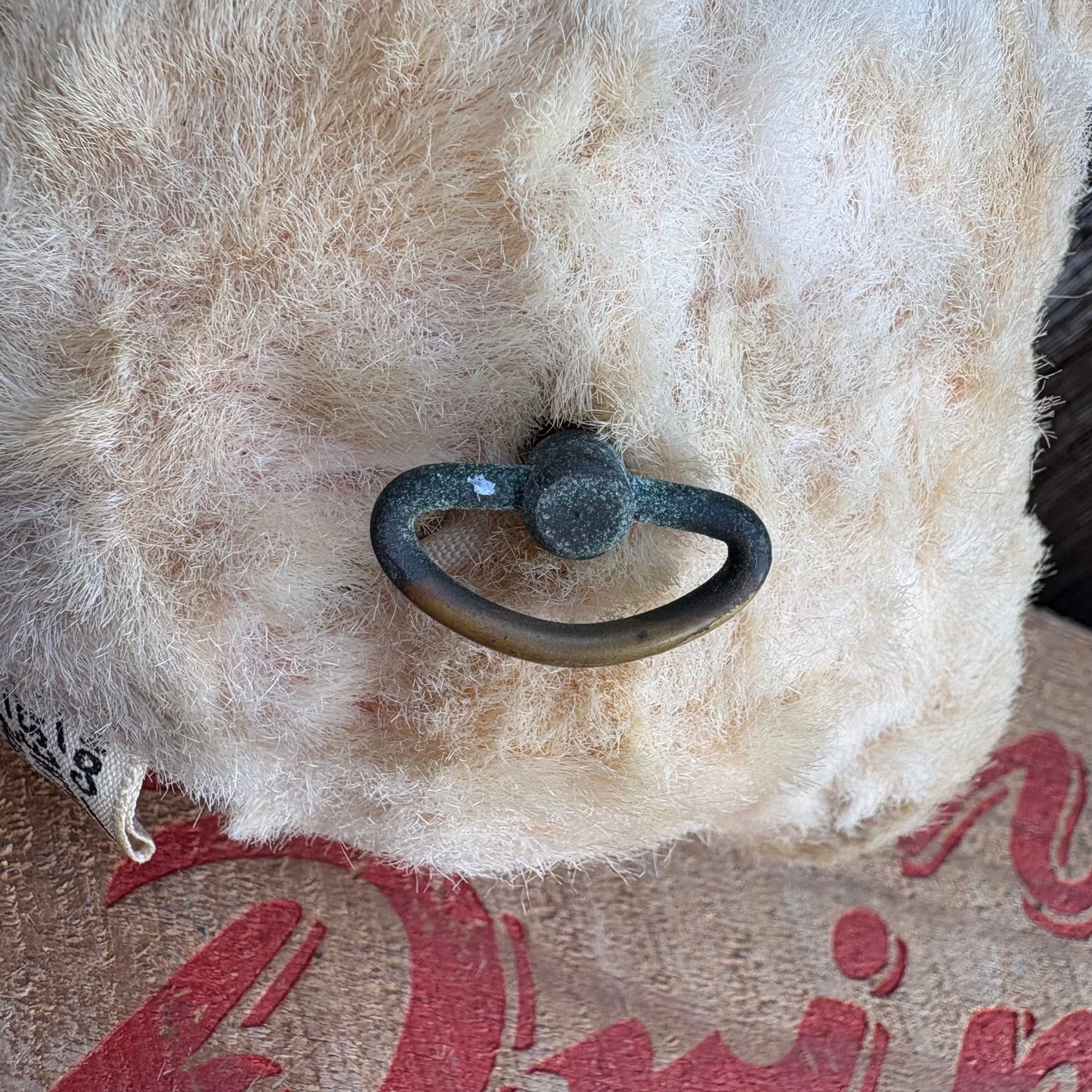 【1950s-1960s USA vintage】KA-KLAR Bunny Music Plush Ornament