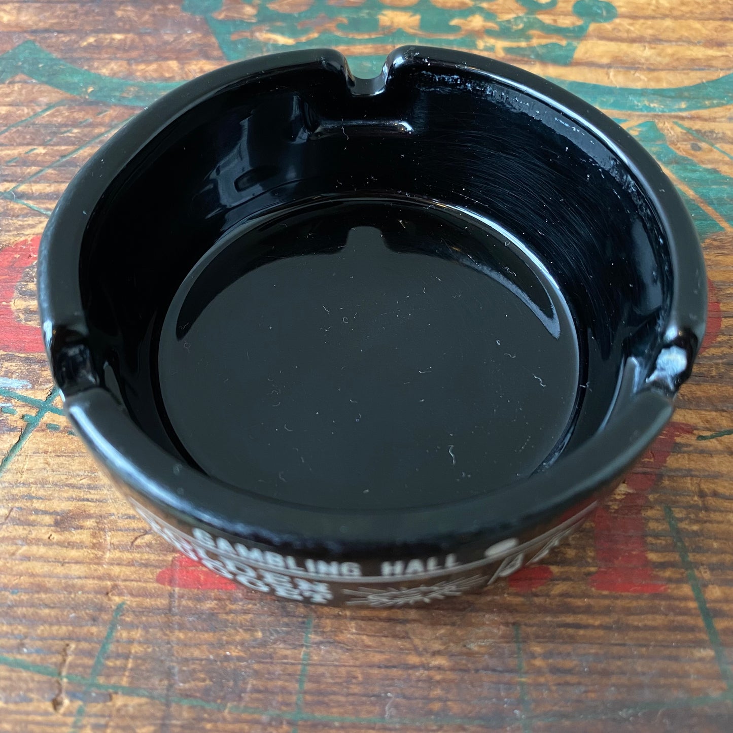 【USA vintage】advertising ashtray GOLDEN NUGGET