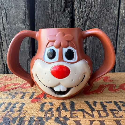 【1970s USA vintage】Nestle QUIK BUNNY Face mug