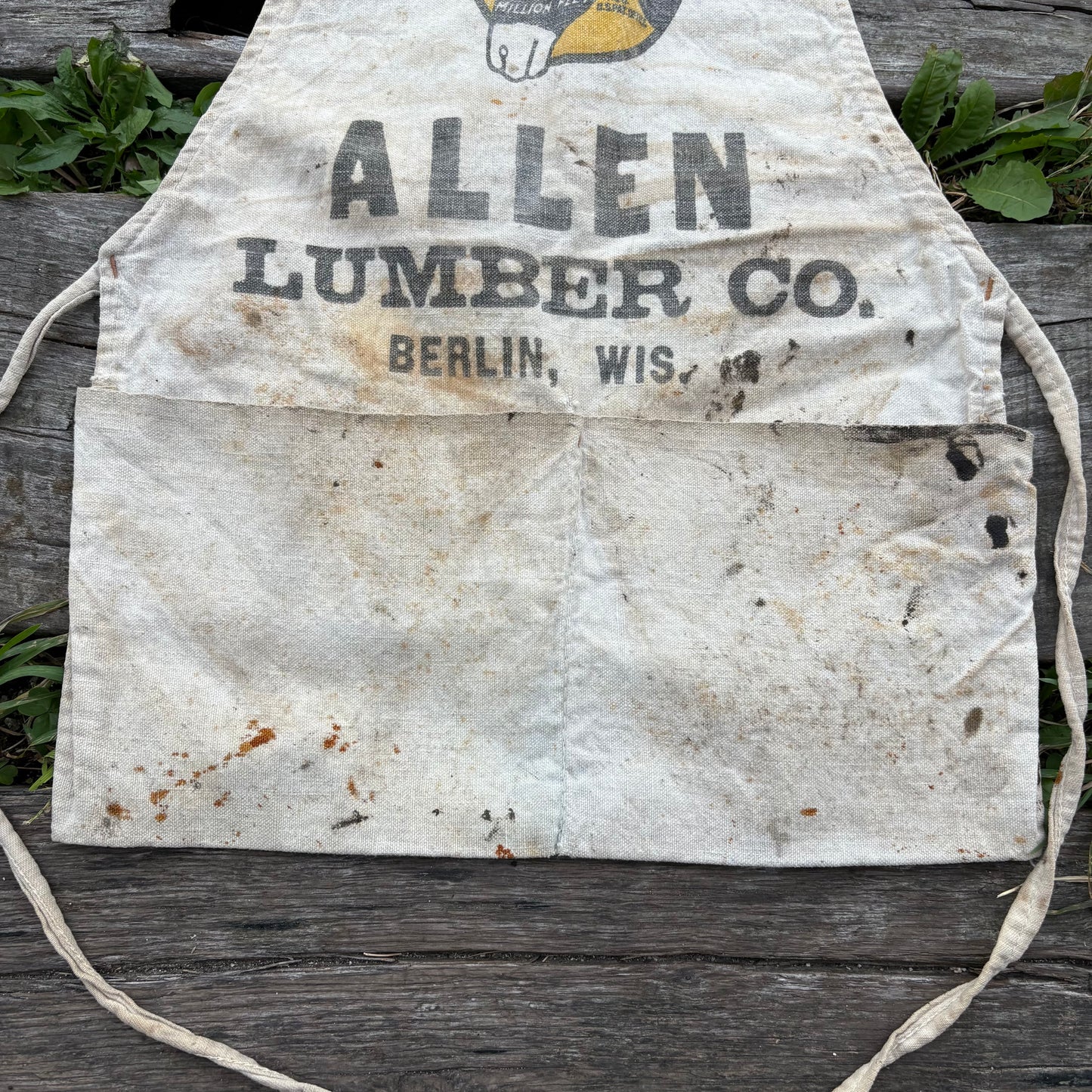 【1950s USA vintage】work apron