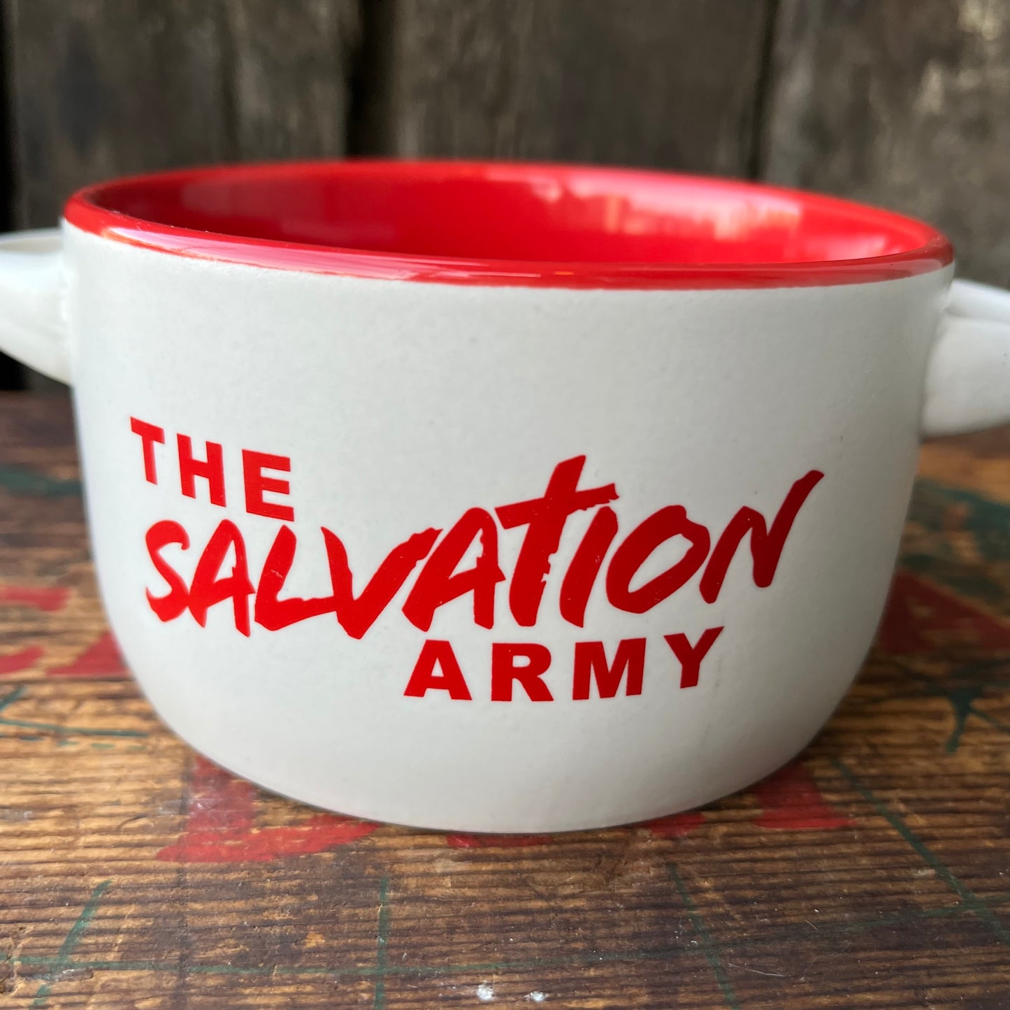 【USA vintage】THE SALVATION ARMY Soup Mug