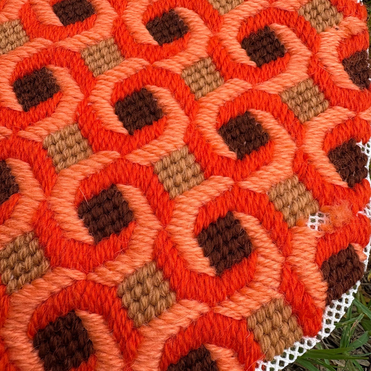 【USA vintage】Handmade Mat