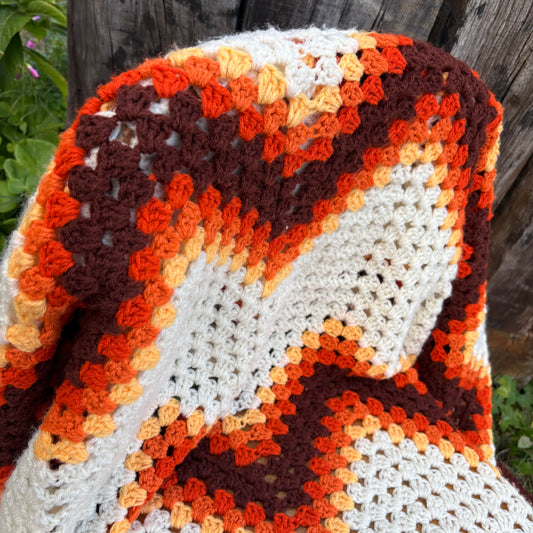 【 USA vintage】granny blanket