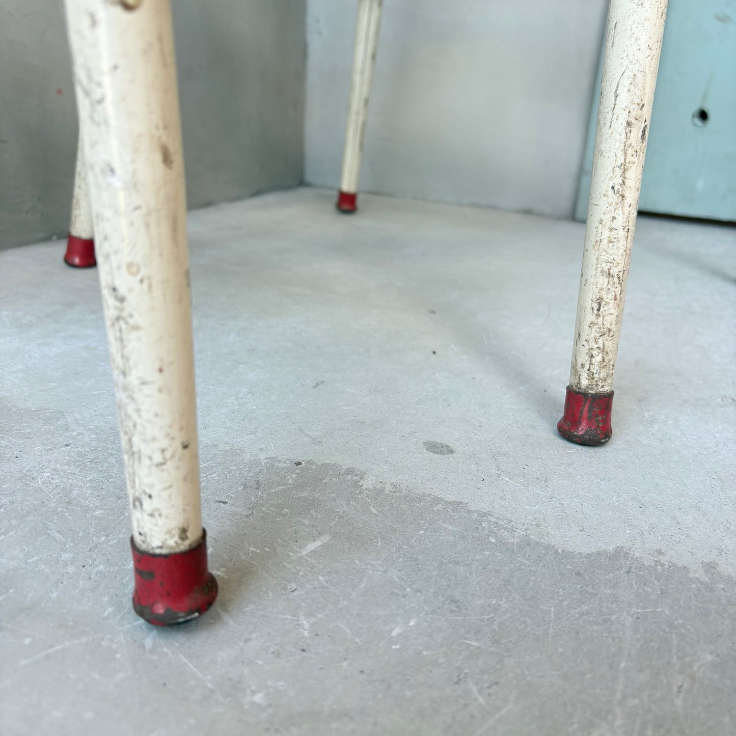 【1950s USA vintage】AMES MAID Step Stool Chair