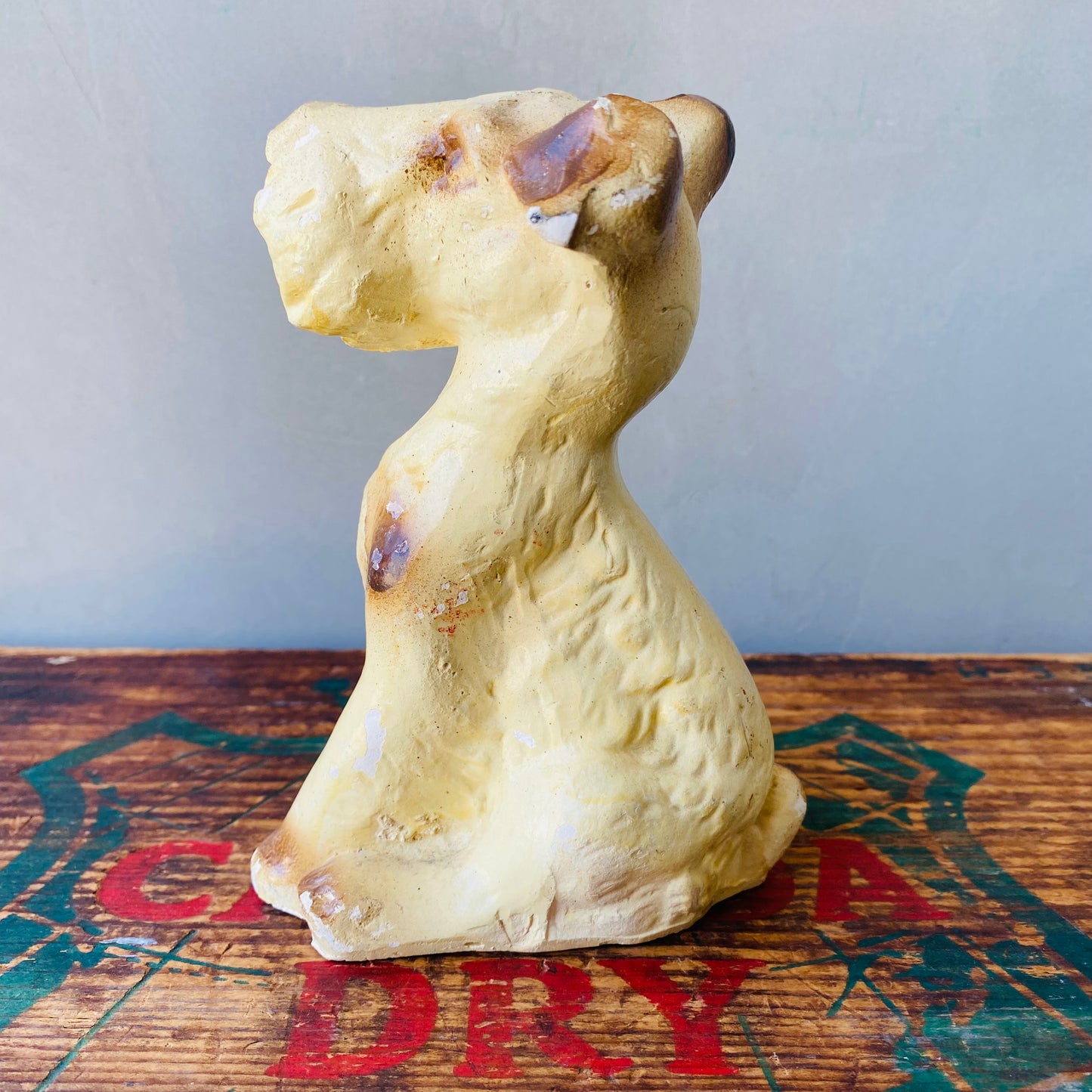 【USA vintage】terrier dog figure