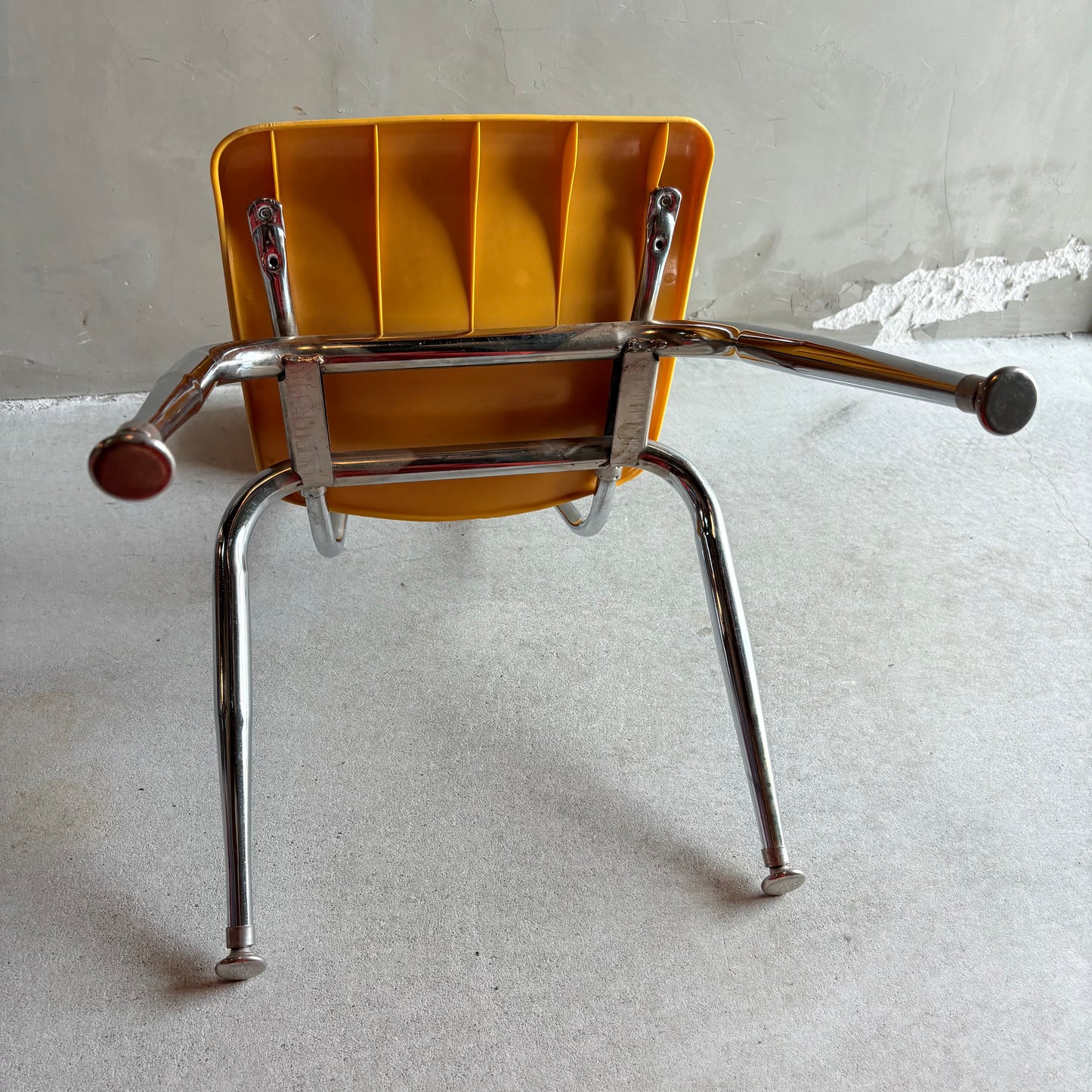 【USA vintage】VIRCO School Chair Yellow