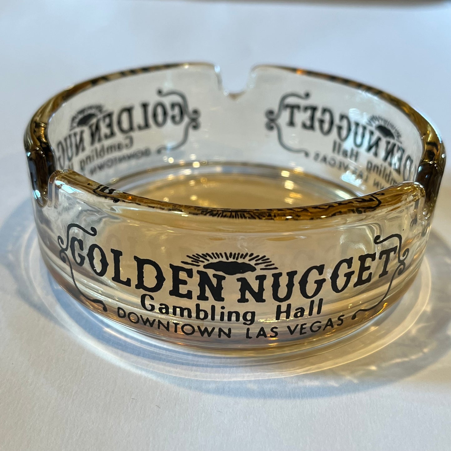 【USA vintage】GOLDEN NUGGET Ashtray