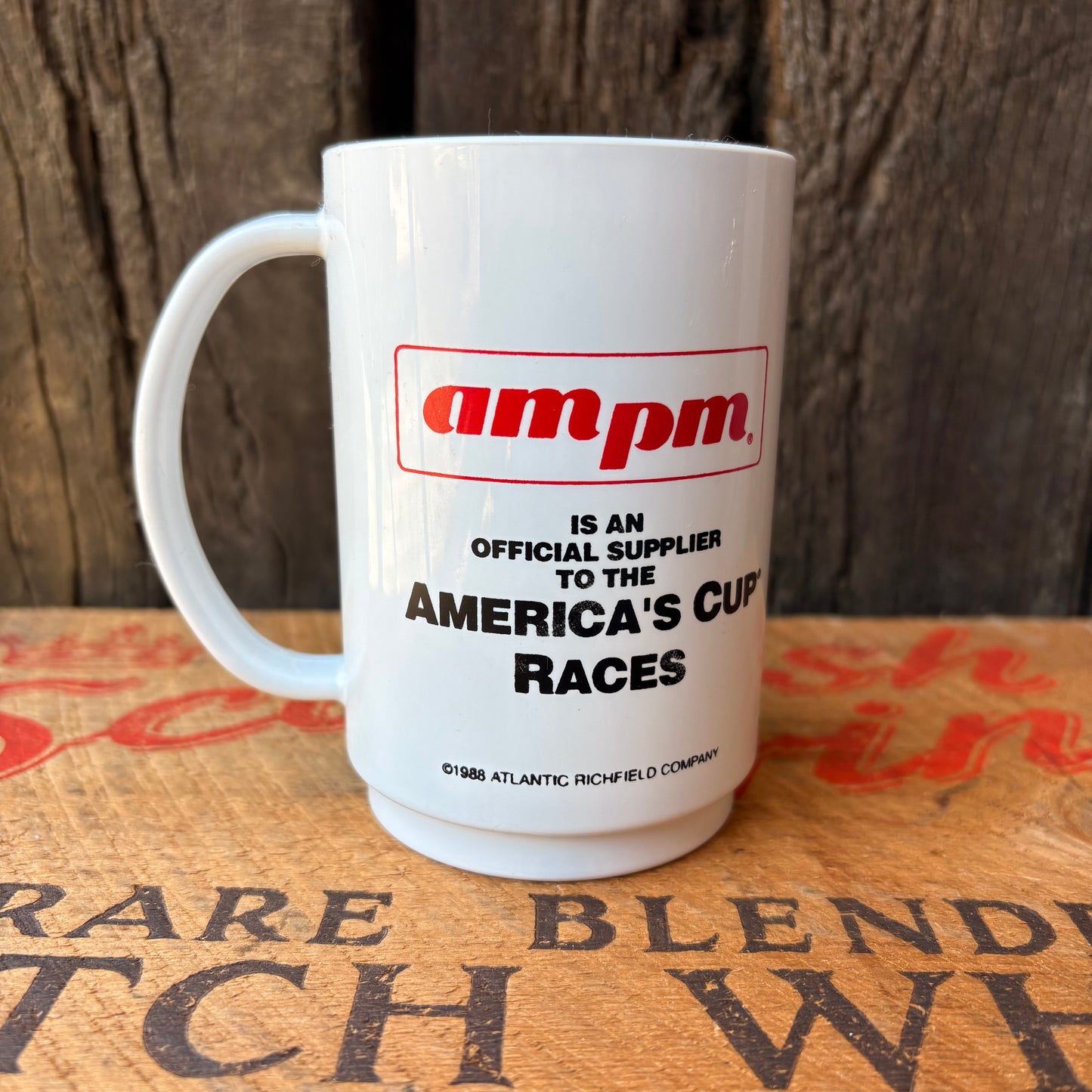 【1988 USA vintage】AMERICA’S CUP ’88 Plastic Mug Cup
