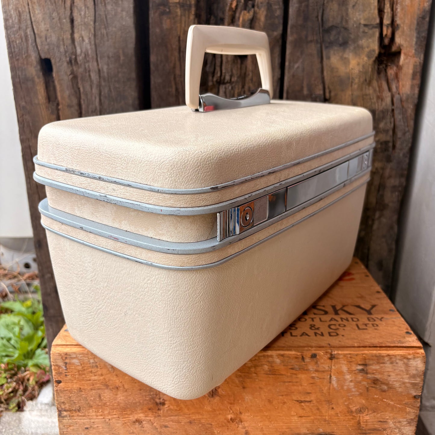【1960s USA vintage】Samsonite Train Case