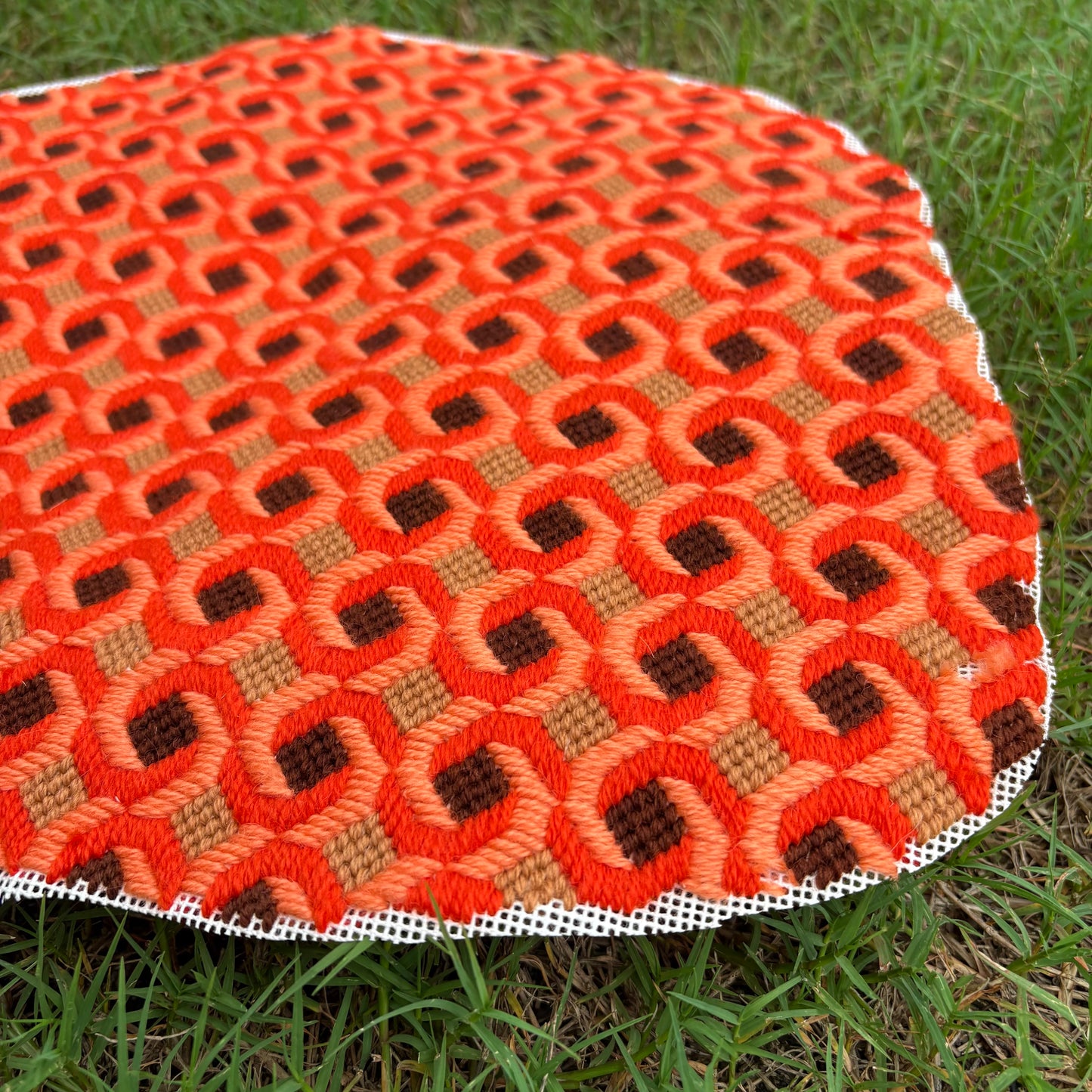 【USA vintage】Handmade Mat