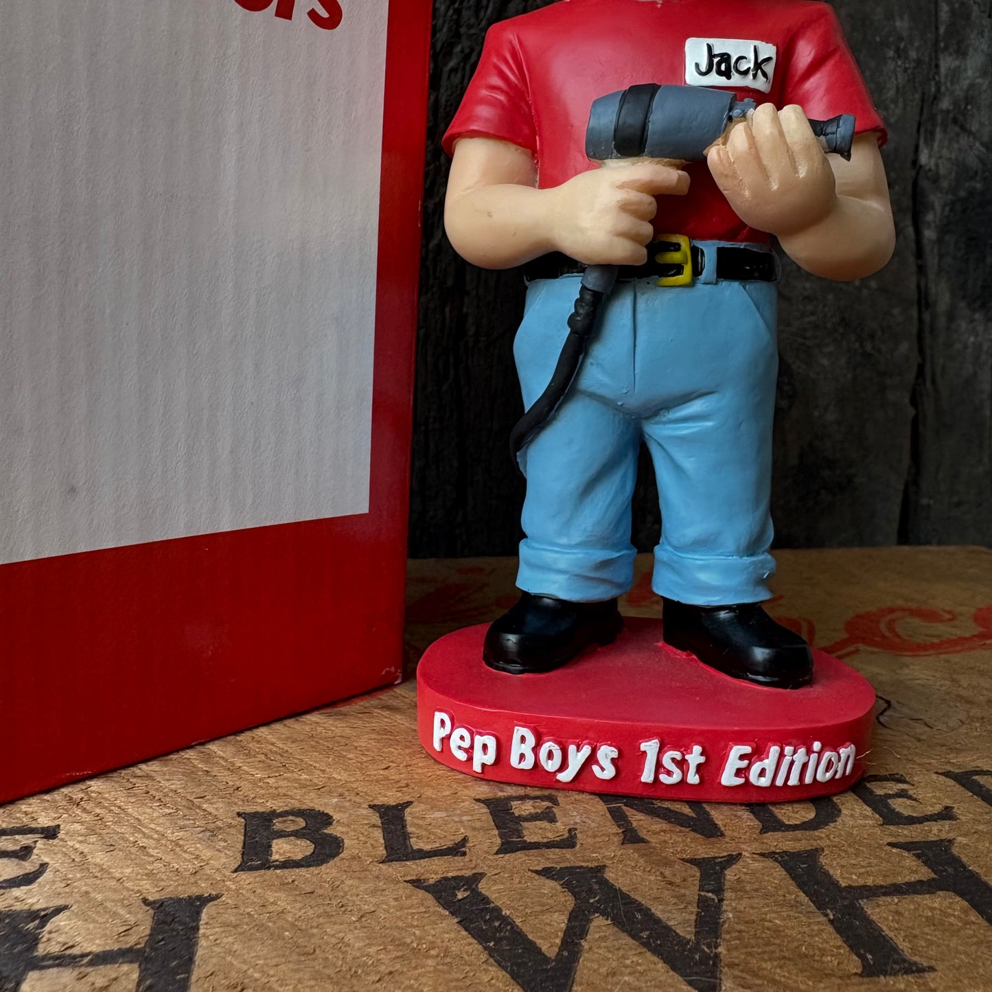 Pep Boys 1st Edition Bobblehead Figures Jack