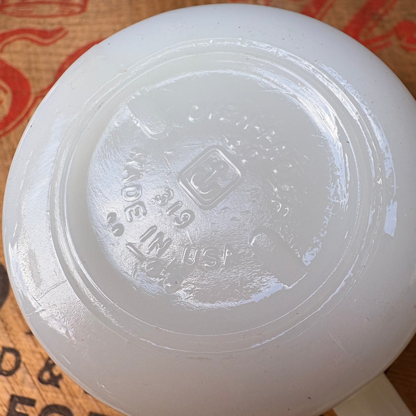 【1977- USA vintage】Fire-King Kimberley mug White