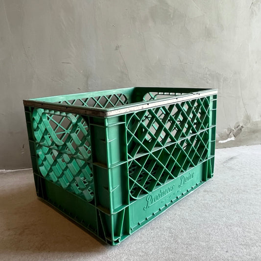 【USA vintage】Products Dairy Milk Crate コンテナ