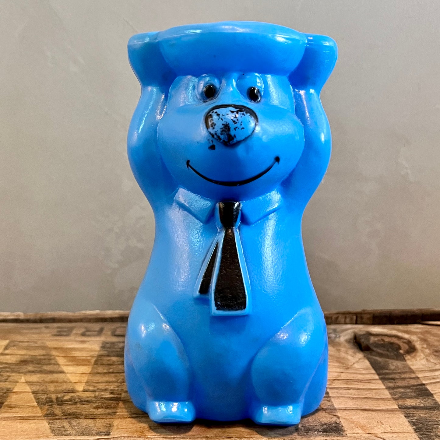 【60s USA vintage】Yogi Bear Bowling Pin （Blue ）