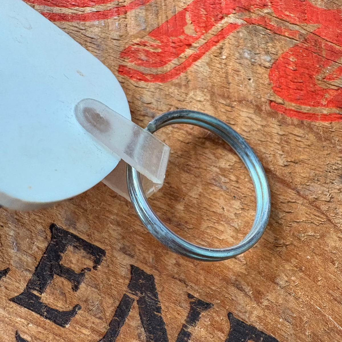 【1970s-1980s USA vintage】Advertising Key Ring OPERATION LIFESAVER