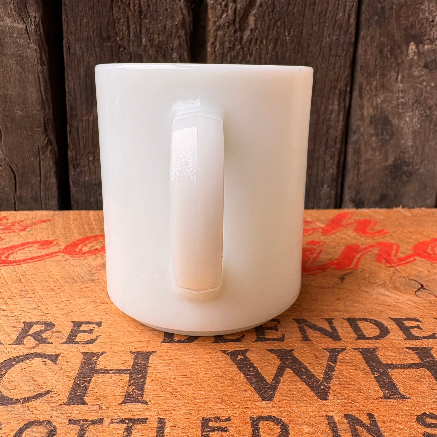 【USA vintage】Hazel-Atlas Milk Glass Mug