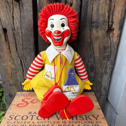 【1978 USA vintage】McDonald’s Ronald McDonald Doll