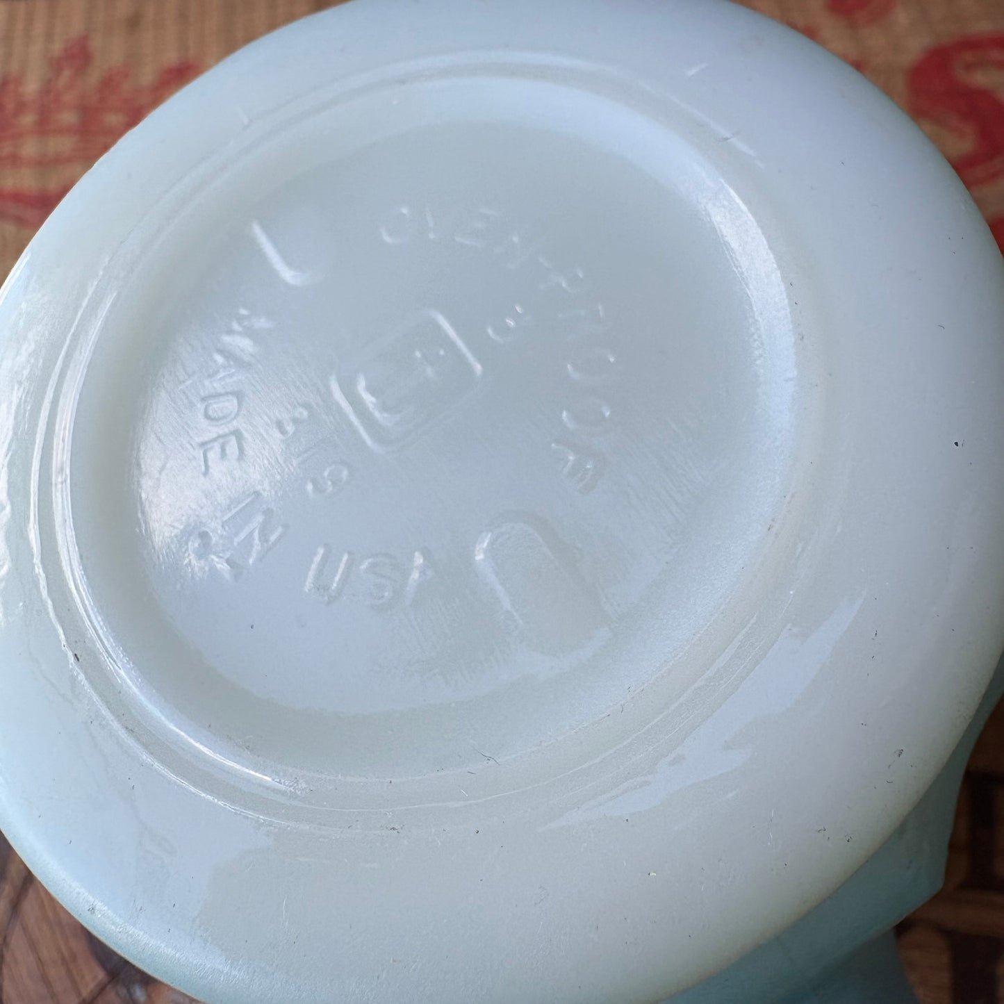 【1976- USA vintage】Fire-King Kimberley mug Blue