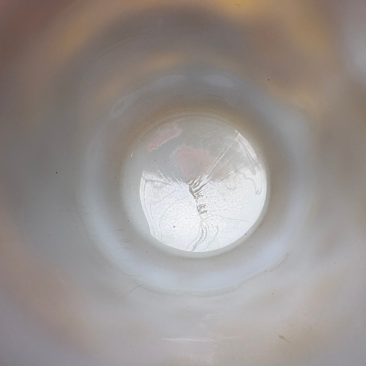 【1960s-1976 USA vintage】Fire-King Kimberley mug Yellow